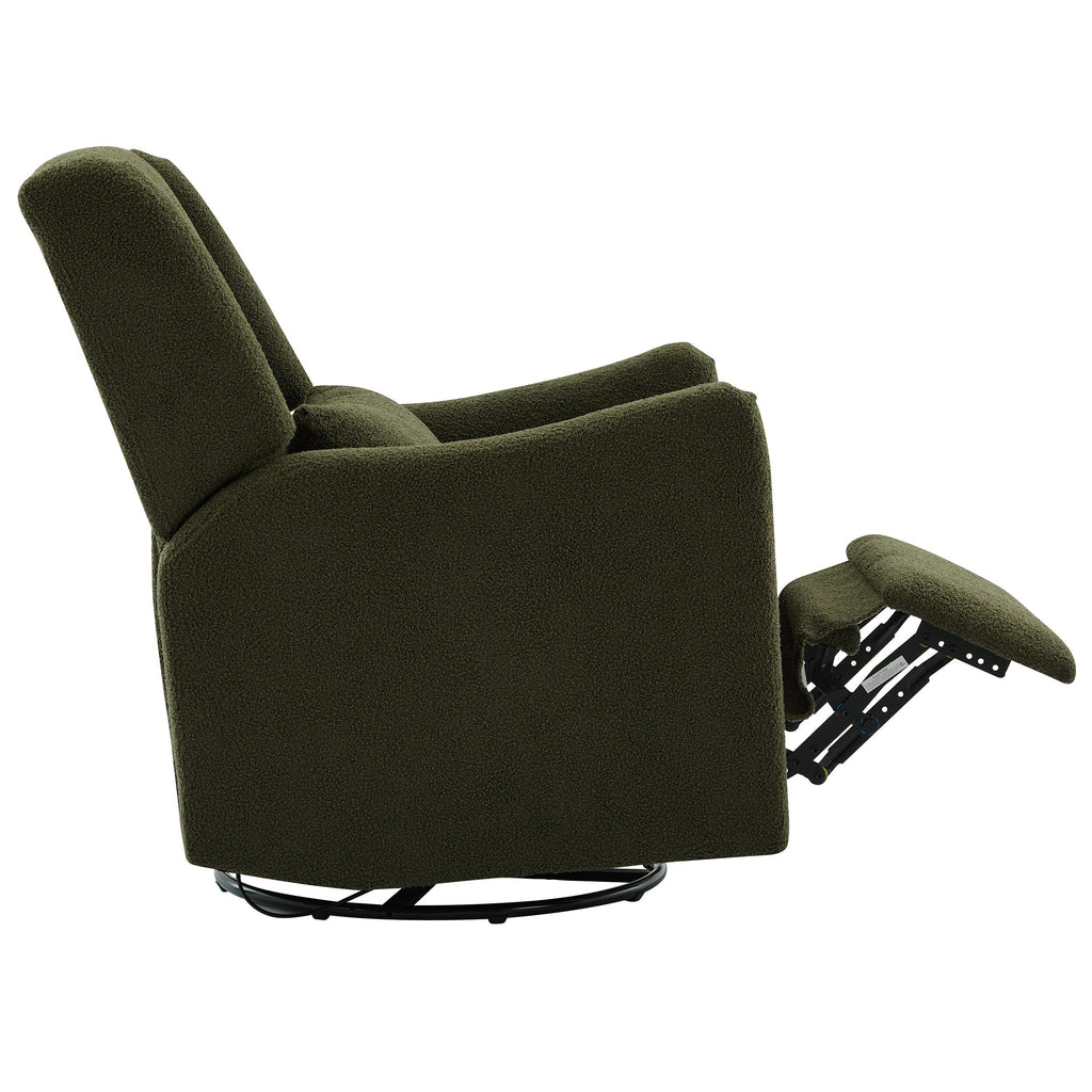 Fauteuil inclinable pivotant à dossier large de 75 cm (29,5 pouces)