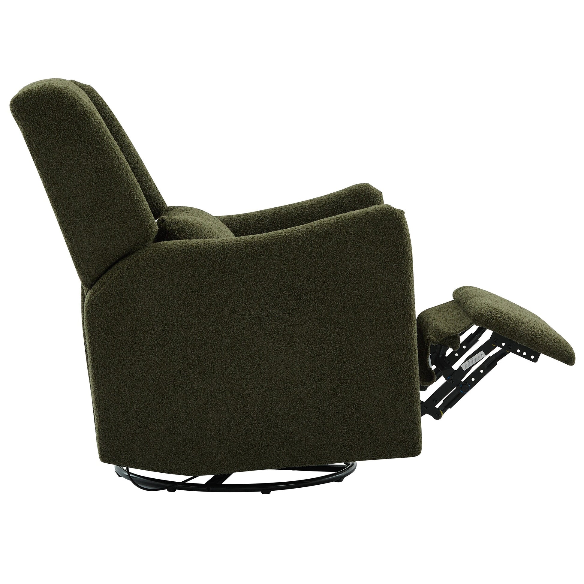 Fauteuil inclinable pivotant à dossier large de 75 cm (29,5 pouces)