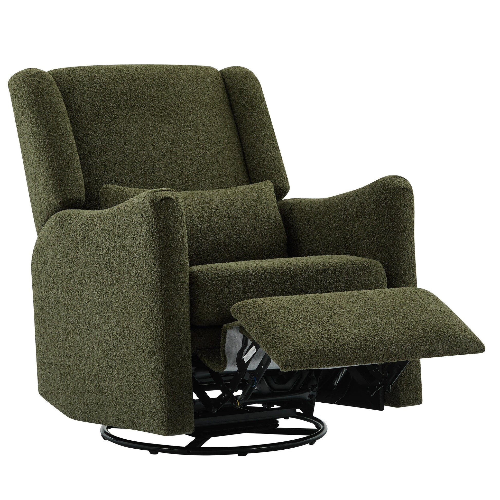 Fauteuil inclinable pivotant à dossier large de 75 cm (29,5 pouces)