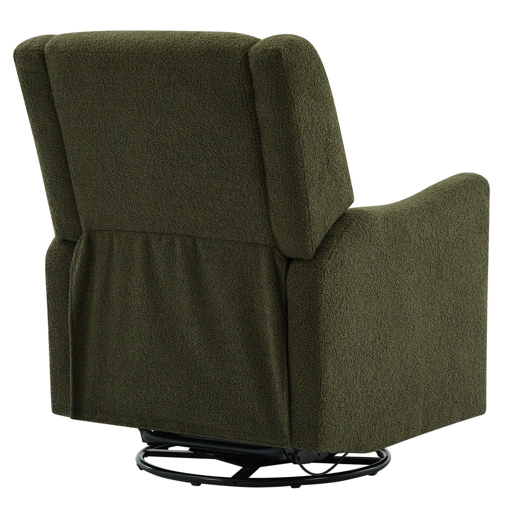Fauteuil inclinable pivotant à dossier large de 75 cm (29,5 pouces)