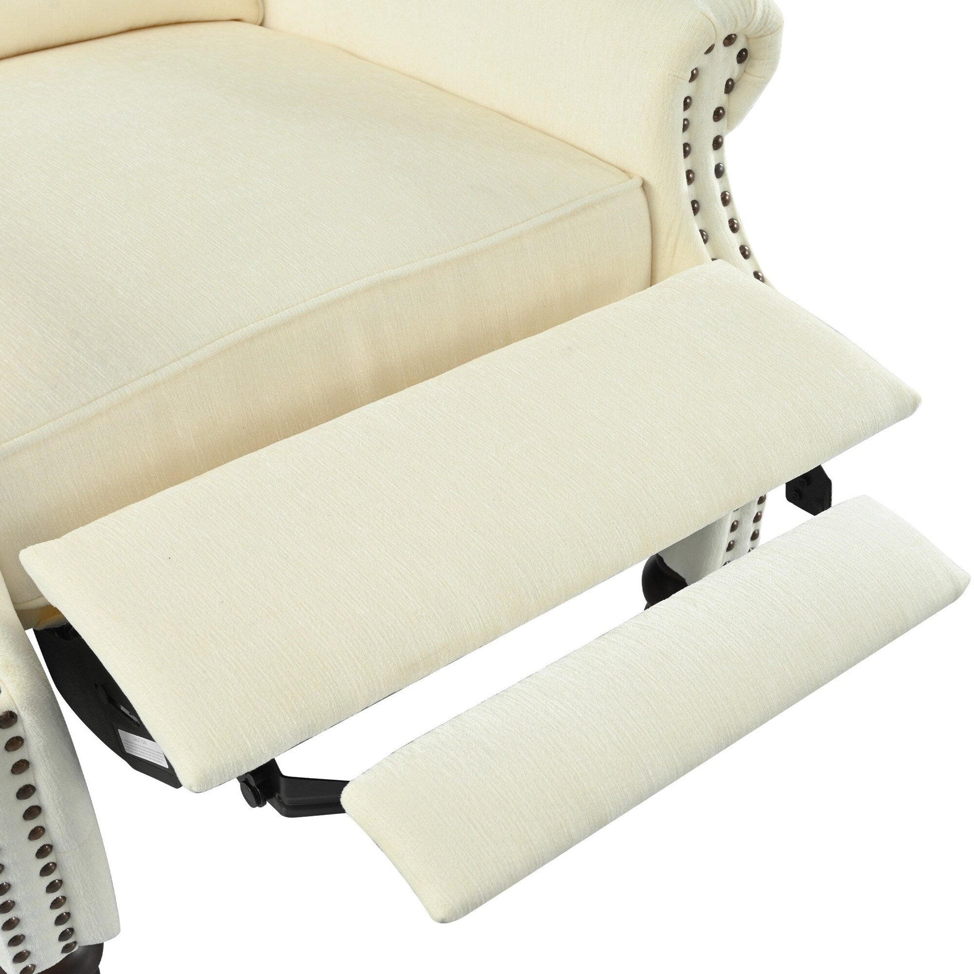 Fauteuil inclinable à dossier basculant 29,75 pouces, recouvert de tissu.