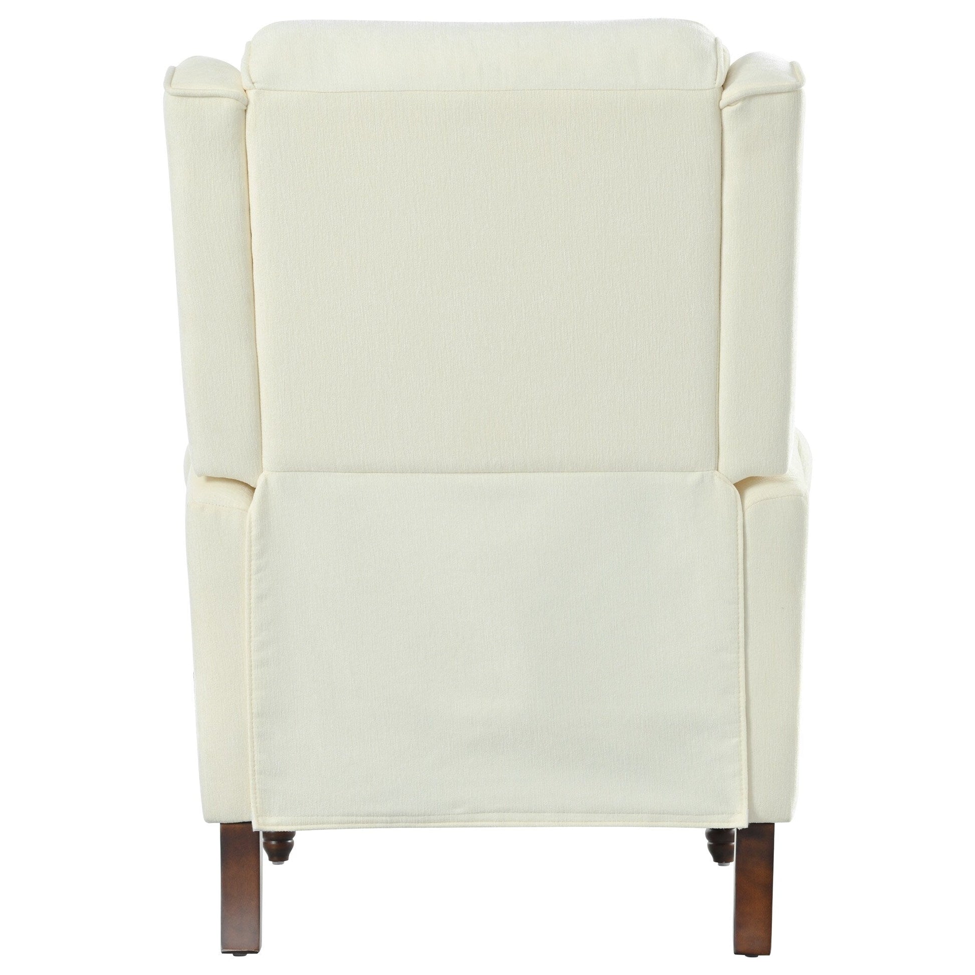 Fauteuil inclinable à dossier basculant 29,75 pouces, recouvert de tissu.