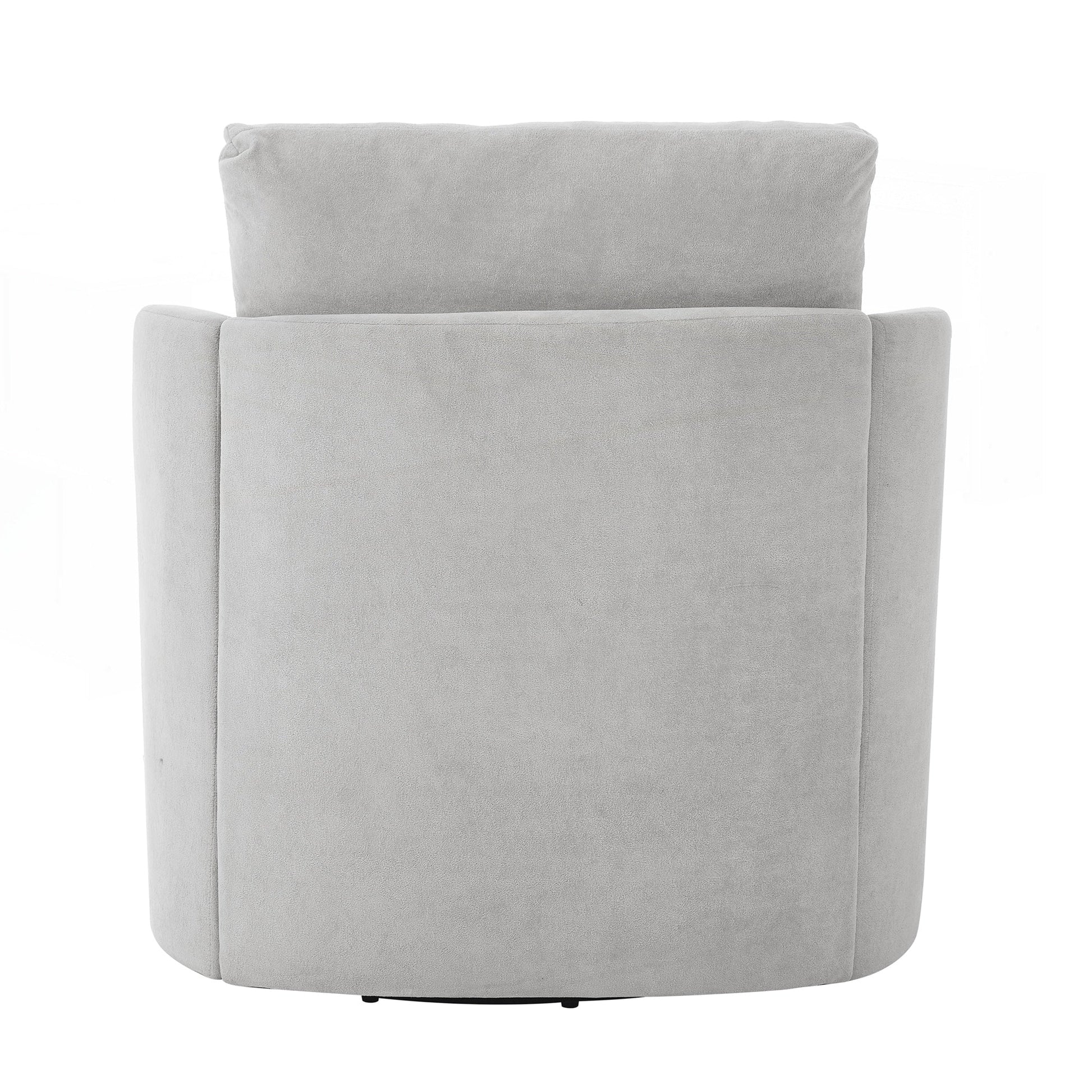 Fauteuil à accoudoirs en forme de tonneau de 76 cm (29,9 pouces)