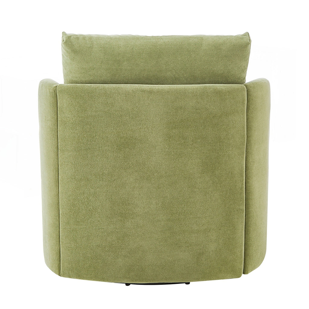 Fauteuil à accoudoirs en forme de tonneau de 76 cm (29,9 pouces)