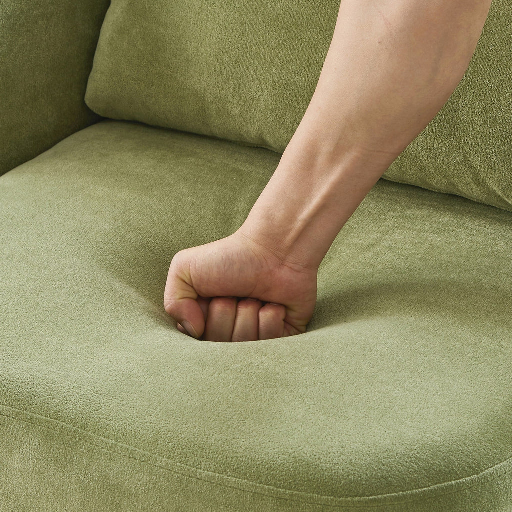 Fauteuil à accoudoirs en forme de tonneau de 76 cm (29,9 pouces)