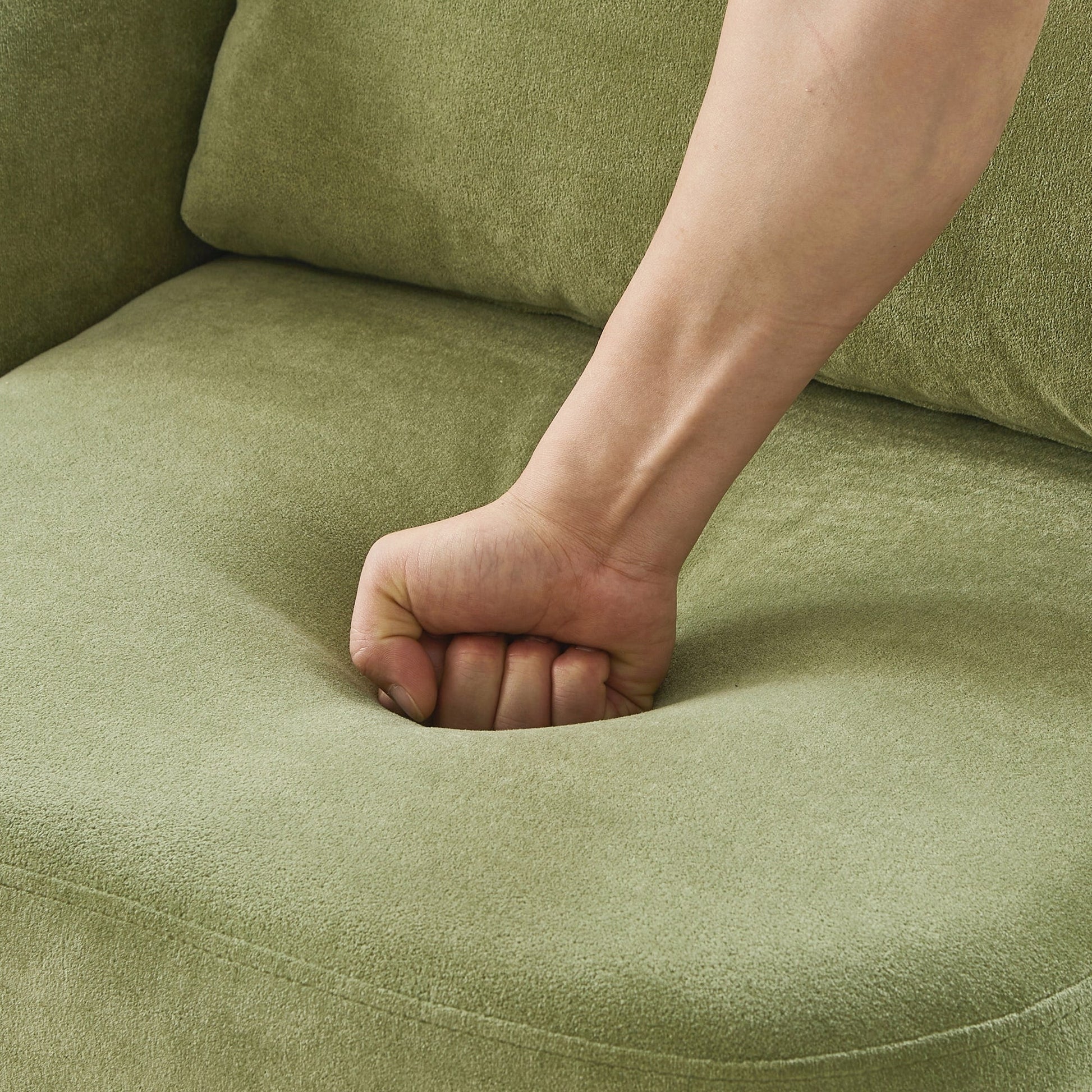 Fauteuil à accoudoirs en forme de tonneau de 76 cm (29,9 pouces)
