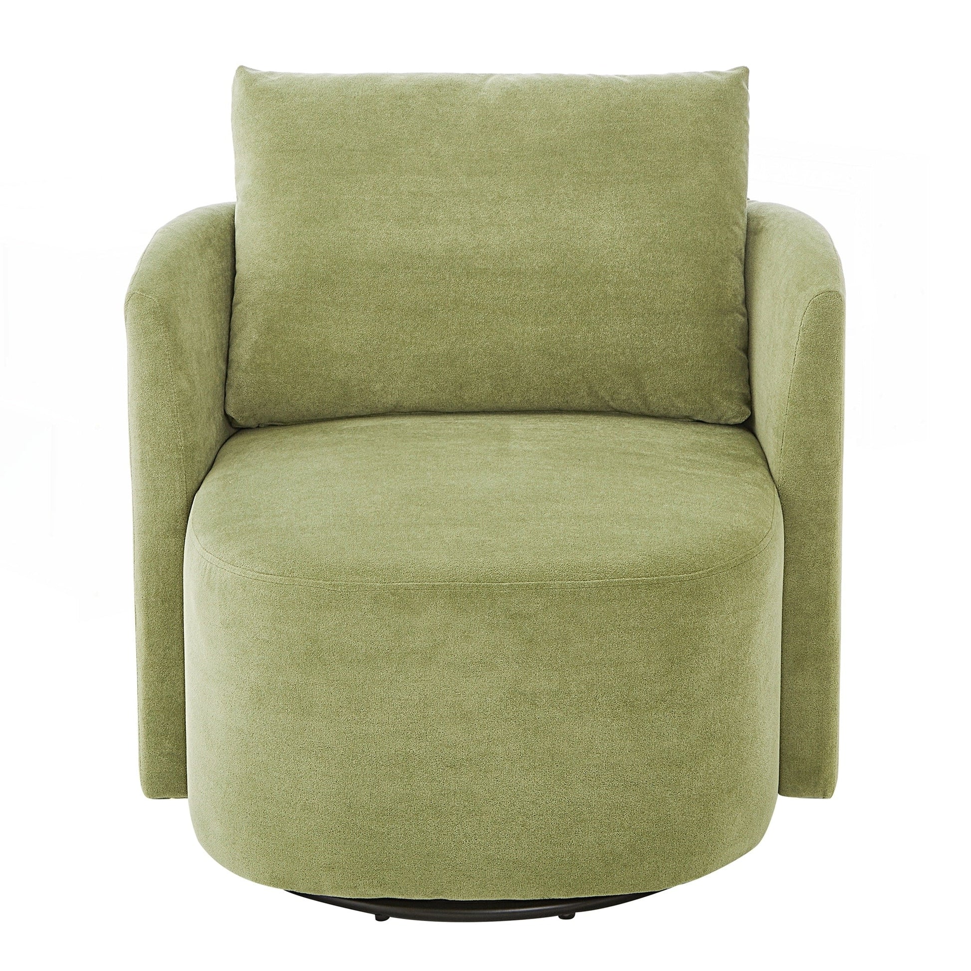 Fauteuil à accoudoirs en forme de tonneau de 76 cm (29,9 pouces)
