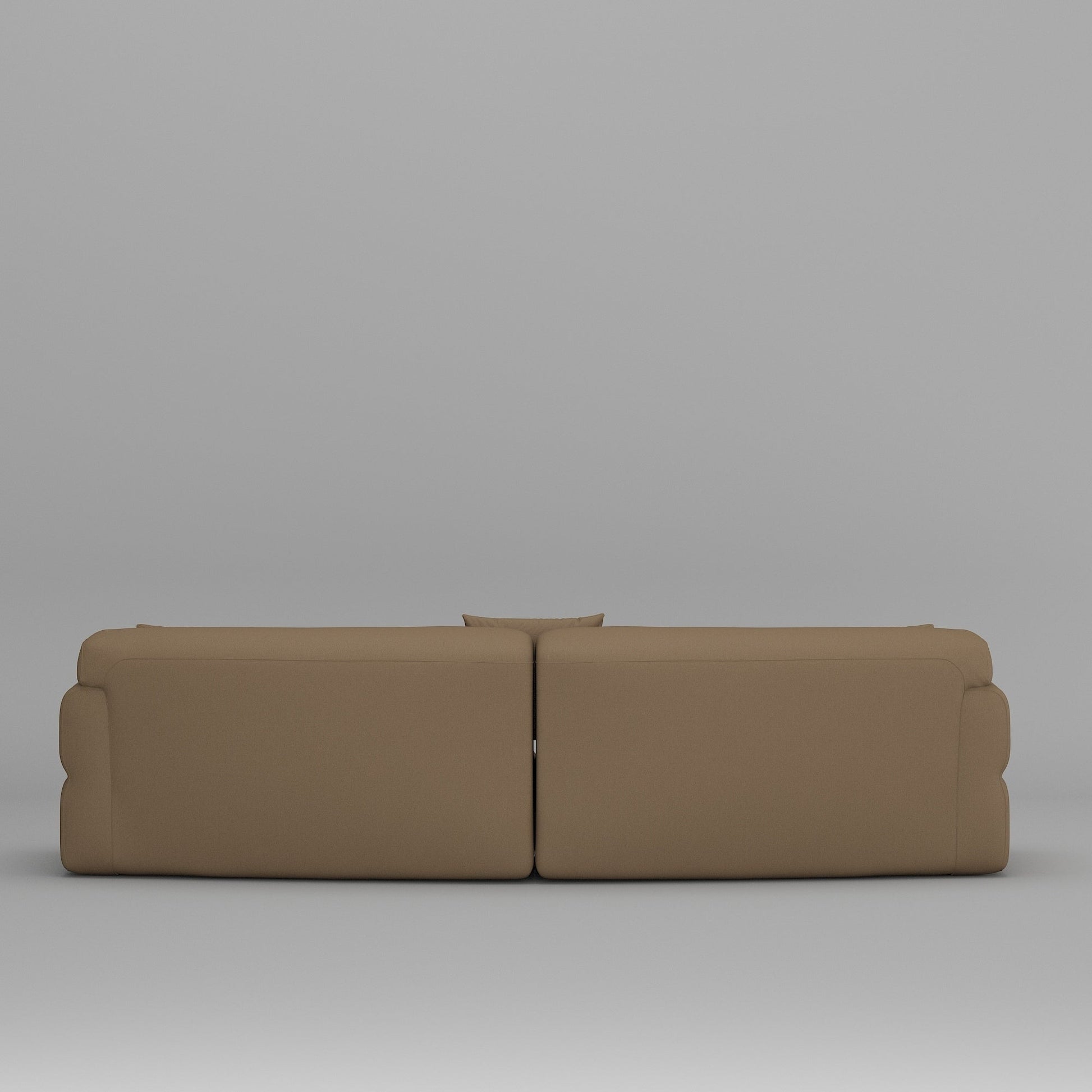 Canapé confortable en tissu pour 3 à 5 personnes avec 3 coussins moelleux