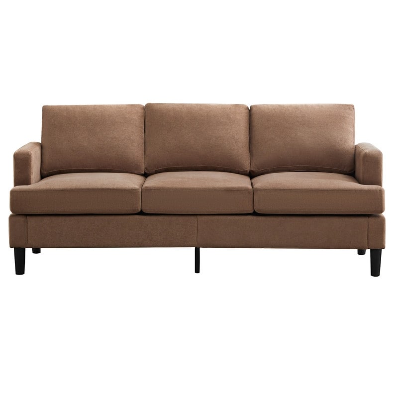 Canapé 3 places - Tissu respirant, accoudoirs confortables et pieds robustes