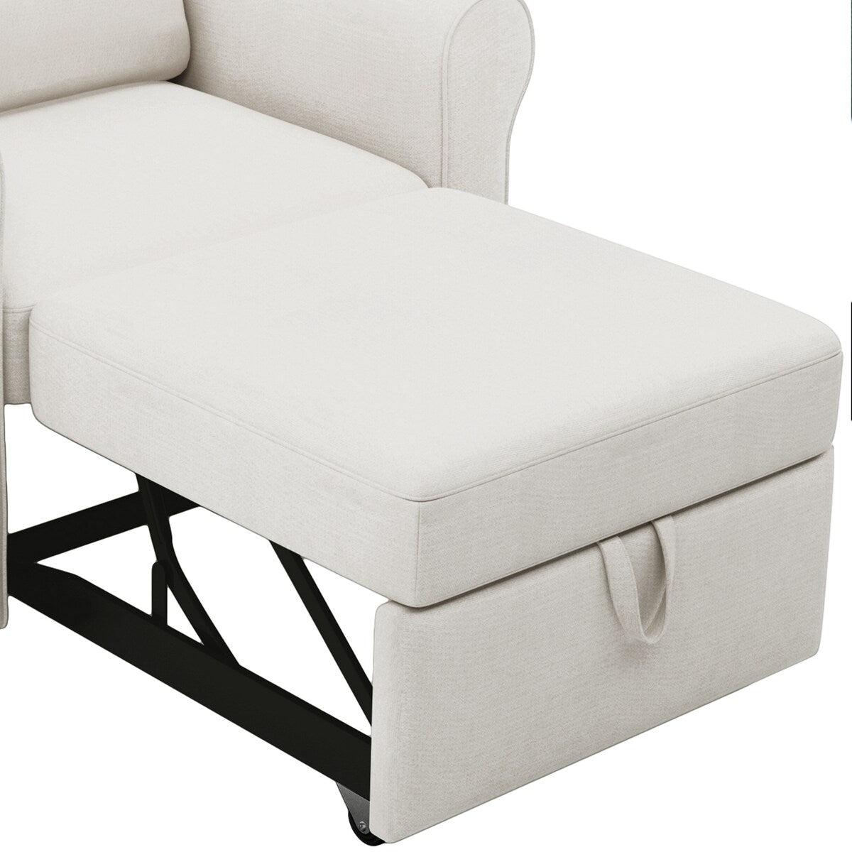Canapé-lit 3-en-1, chaise convertible, chaise de repos, canapé, fauteuil
