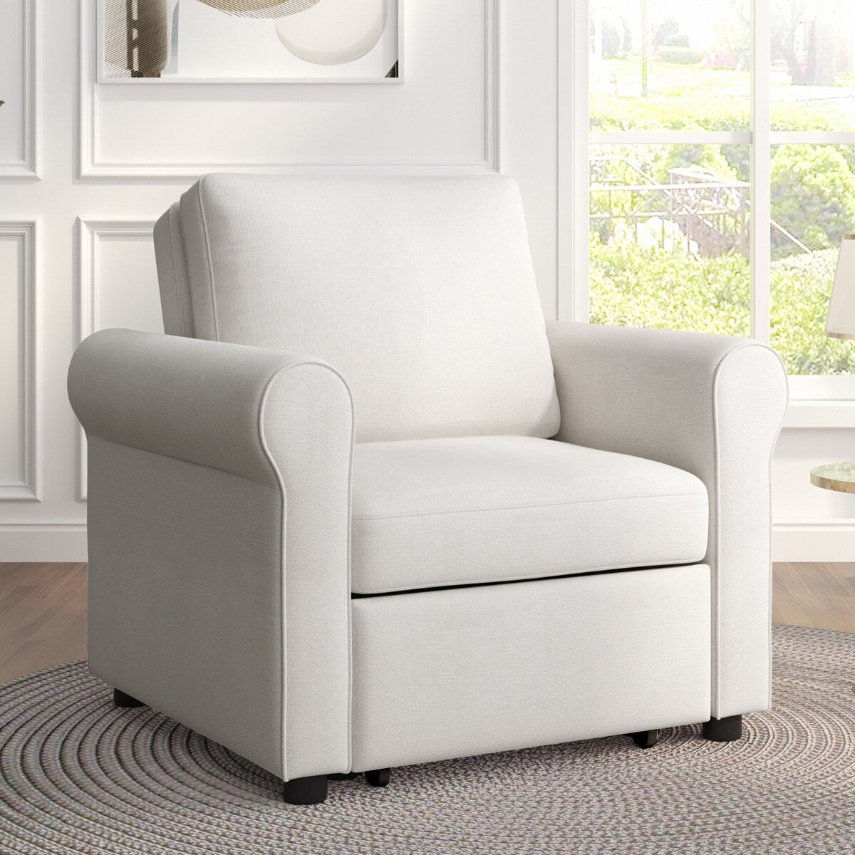 Canapé-lit 3-en-1, chaise convertible, chaise de repos, canapé, fauteuil