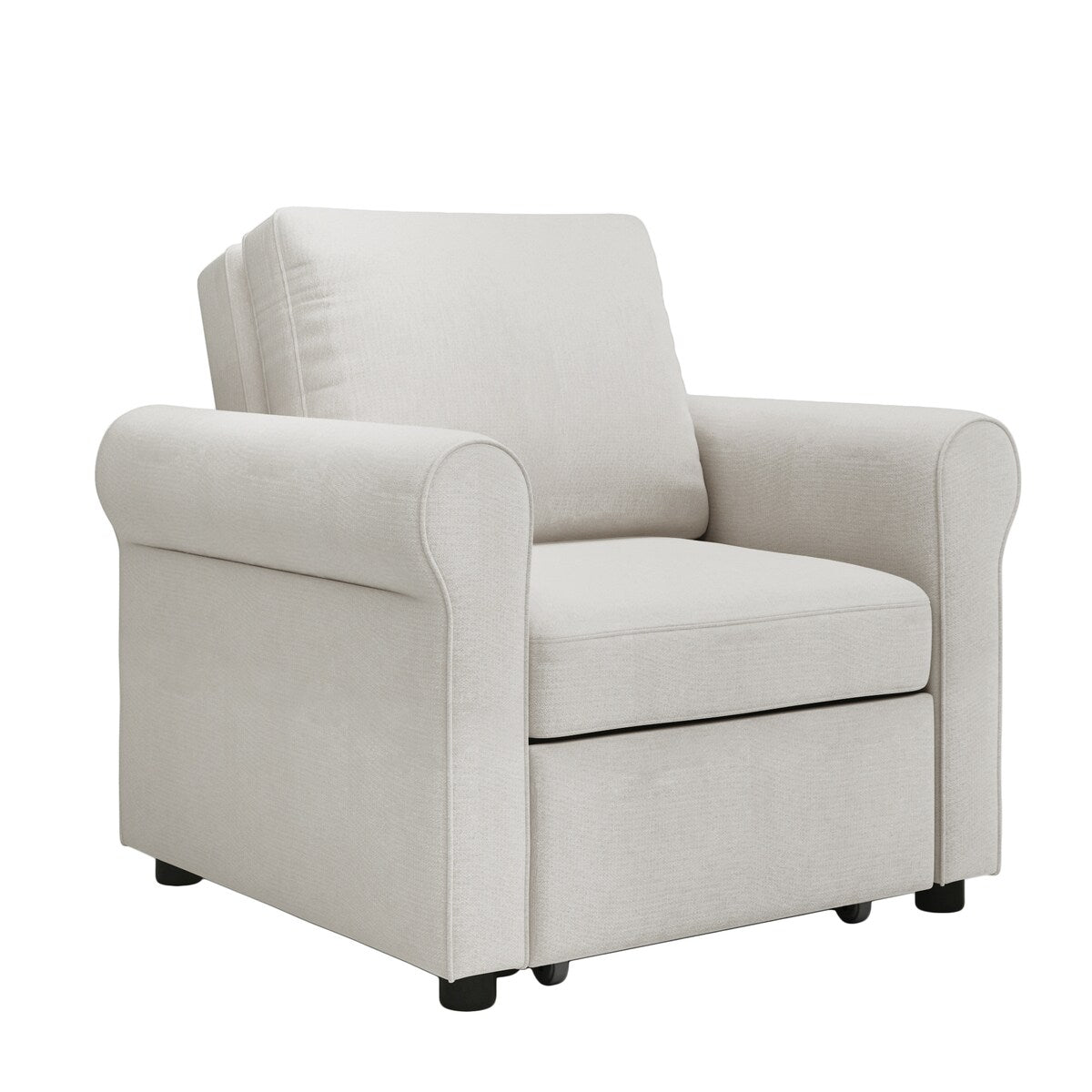 Canapé-lit 3-en-1, chaise convertible, chaise de repos, canapé, fauteuil
