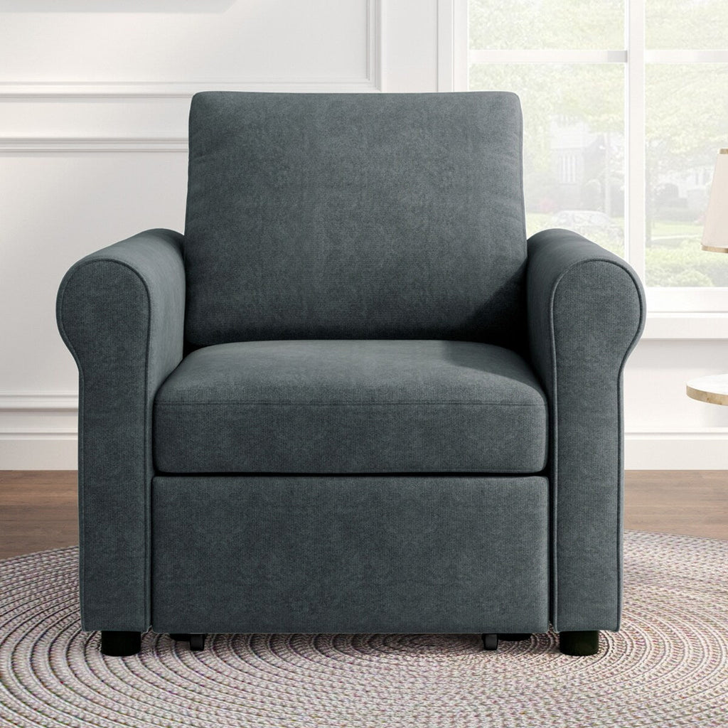 Canapé-lit 3-en-1, chaise convertible, chaise de repos, canapé, fauteuil