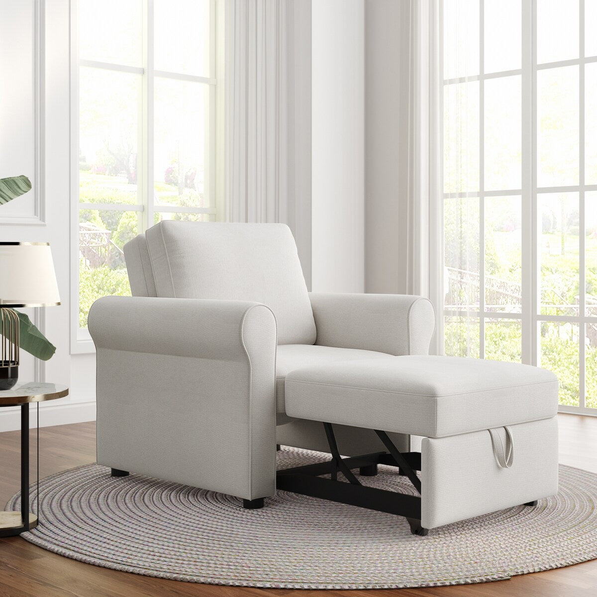 Canapé-lit 3-en-1, chaise convertible, chaise de repos, canapé, fauteuil