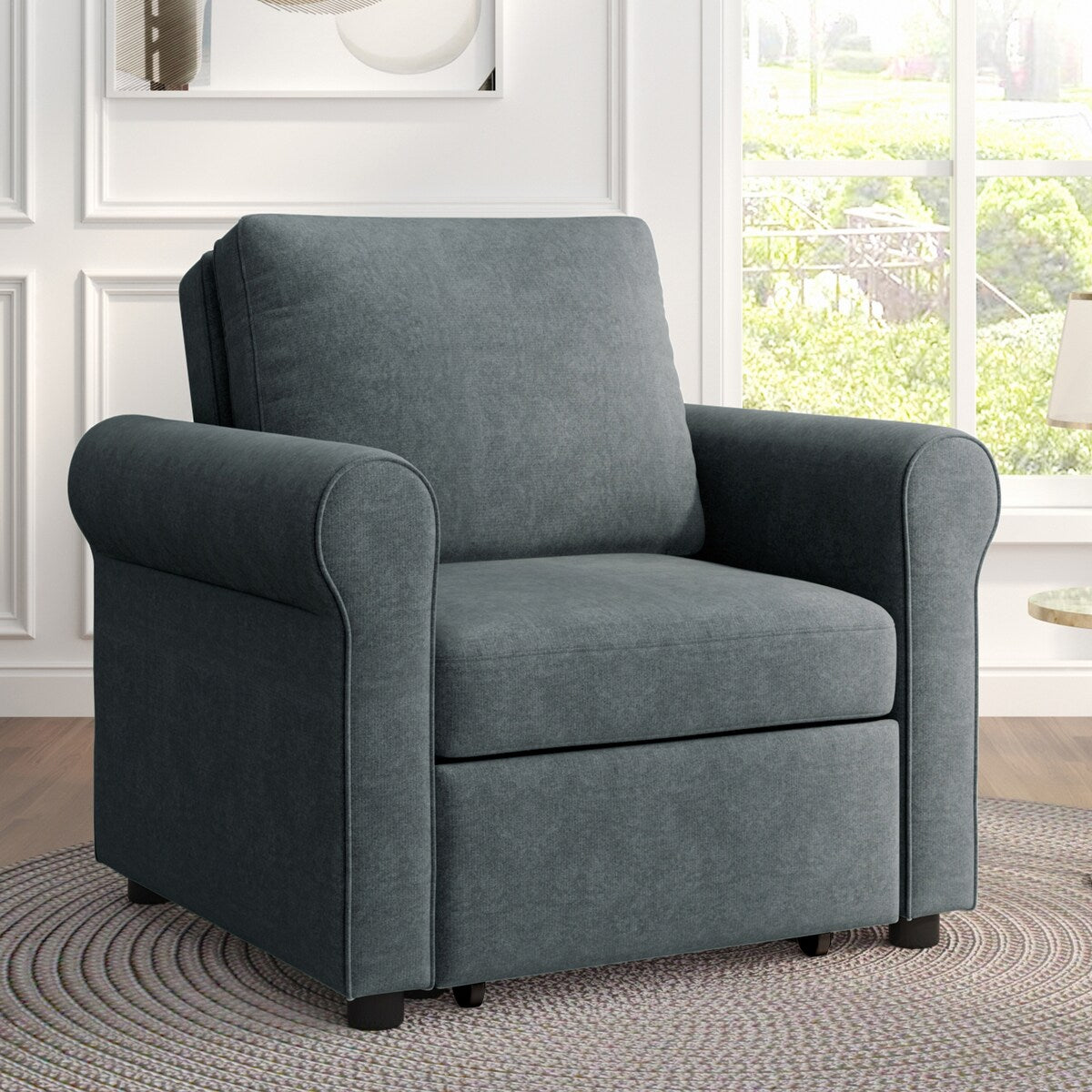Canapé-lit 3-en-1, chaise convertible, chaise de repos, canapé, fauteuil