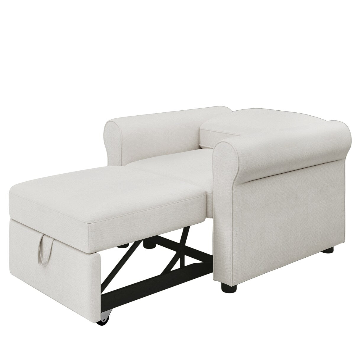 Canapé-lit 3-en-1, chaise convertible, chaise de repos, canapé, fauteuil