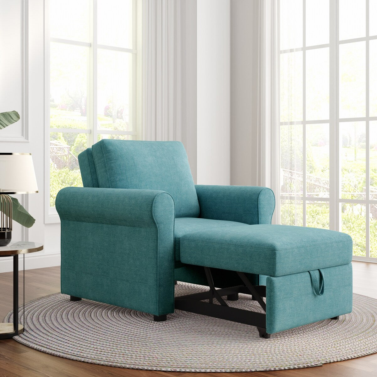 Canapé-lit 3-en-1, chaise convertible, chaise de repos, canapé, fauteuil