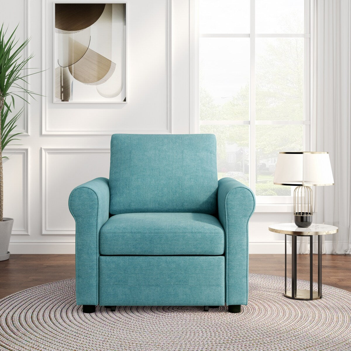 Canapé-lit 3-en-1, chaise convertible, chaise de repos, canapé, fauteuil