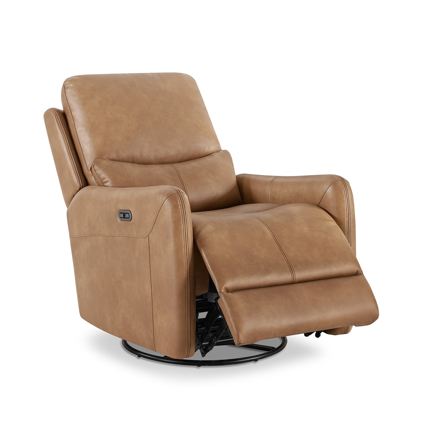 Fauteuil inclinable électrique à 30 positions, pivotant à 360 degrés, en simili cuir
