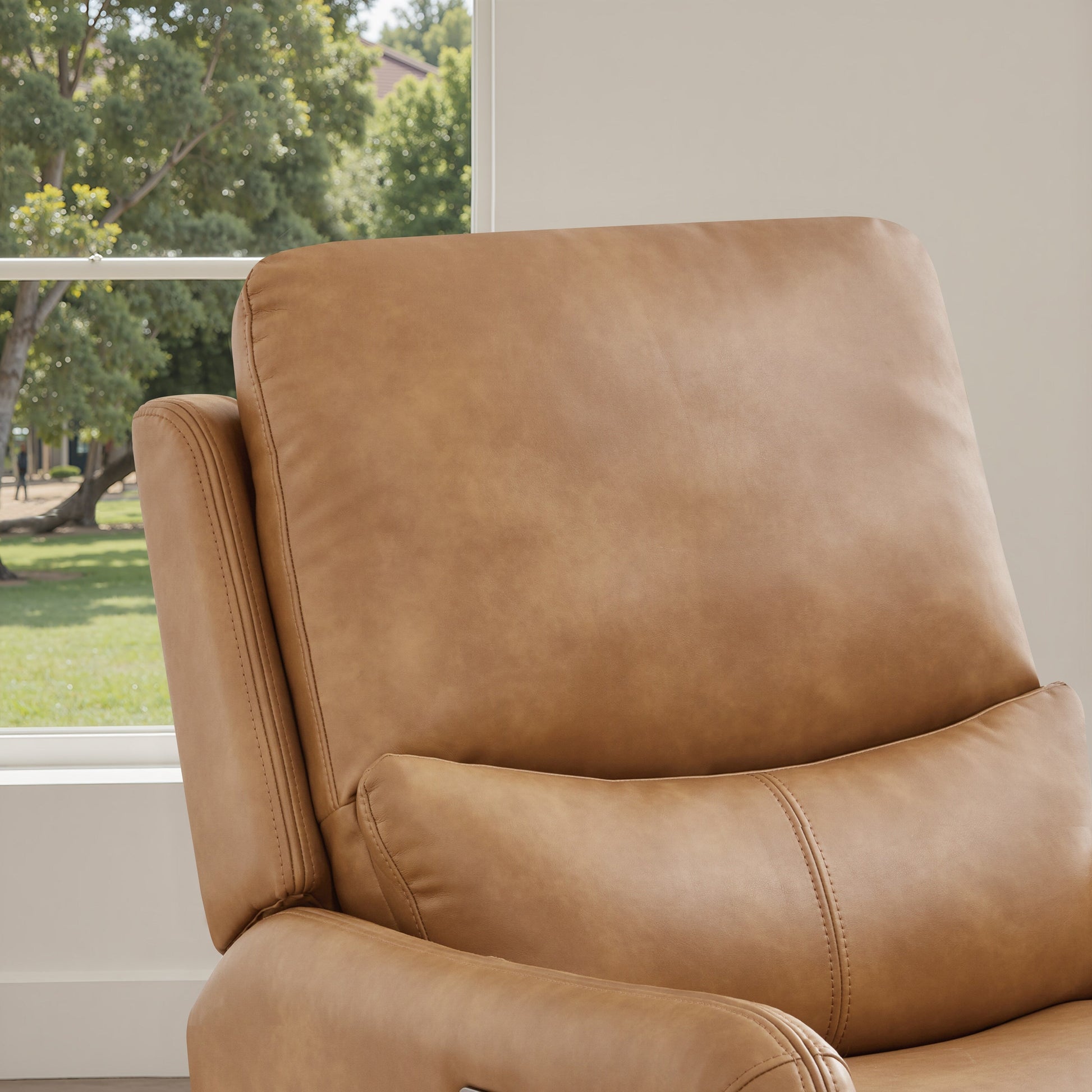 Fauteuil inclinable électrique à 30 positions, pivotant à 360 degrés, en simili cuir