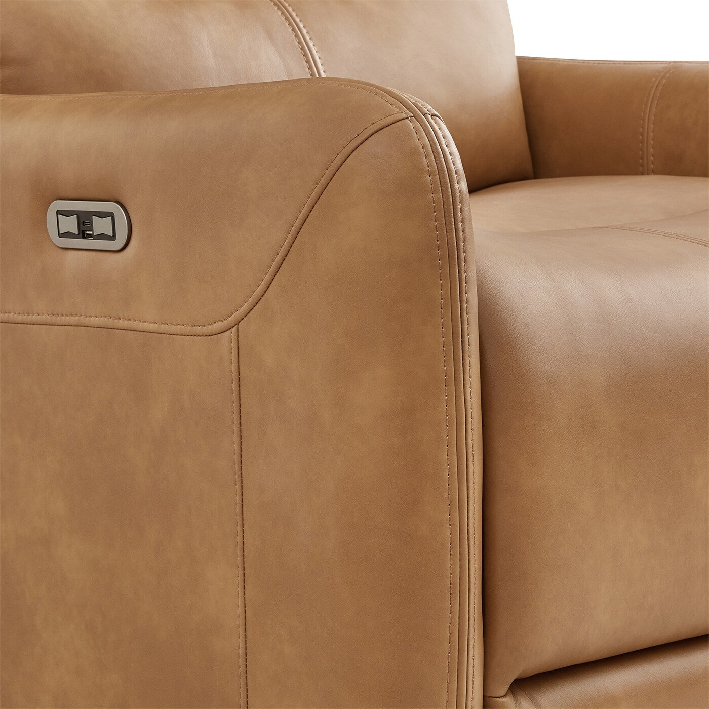 Fauteuil inclinable électrique à 30 positions, pivotant à 360 degrés, en simili cuir