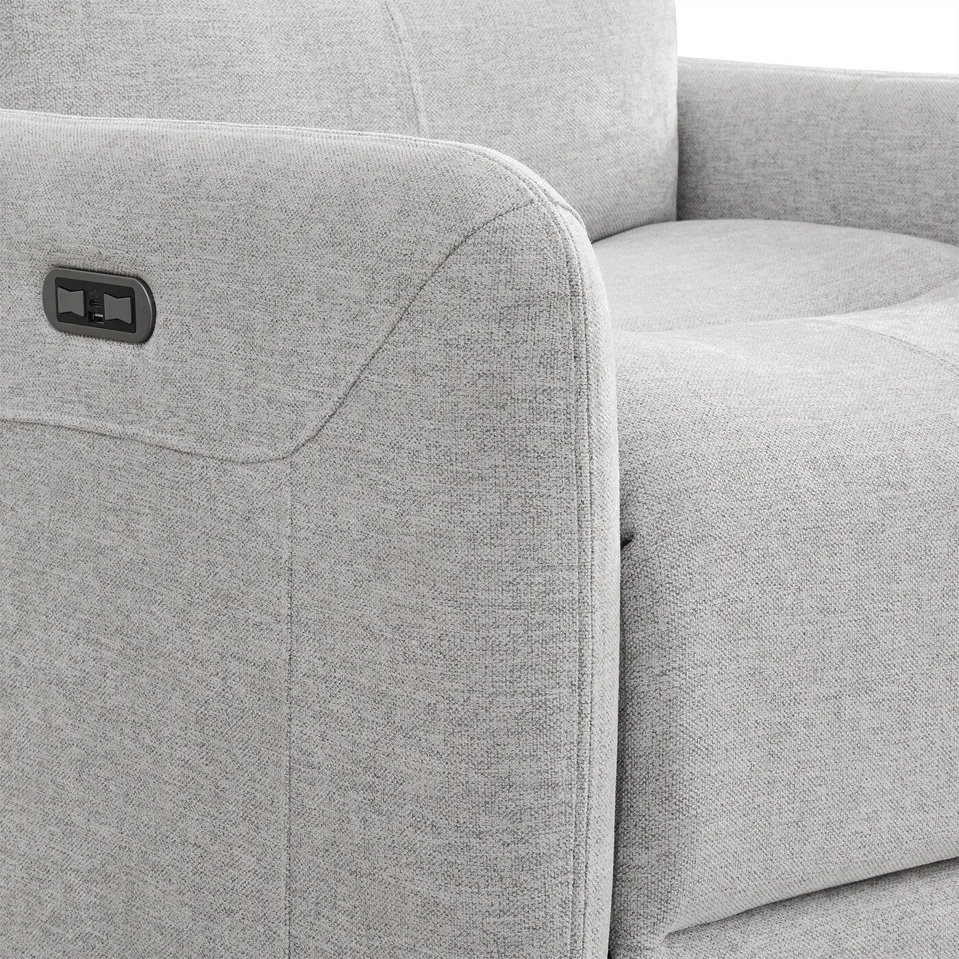 Fauteuil inclinable électrique à 30 positions, pivotant à 360 degrés, en simili cuir