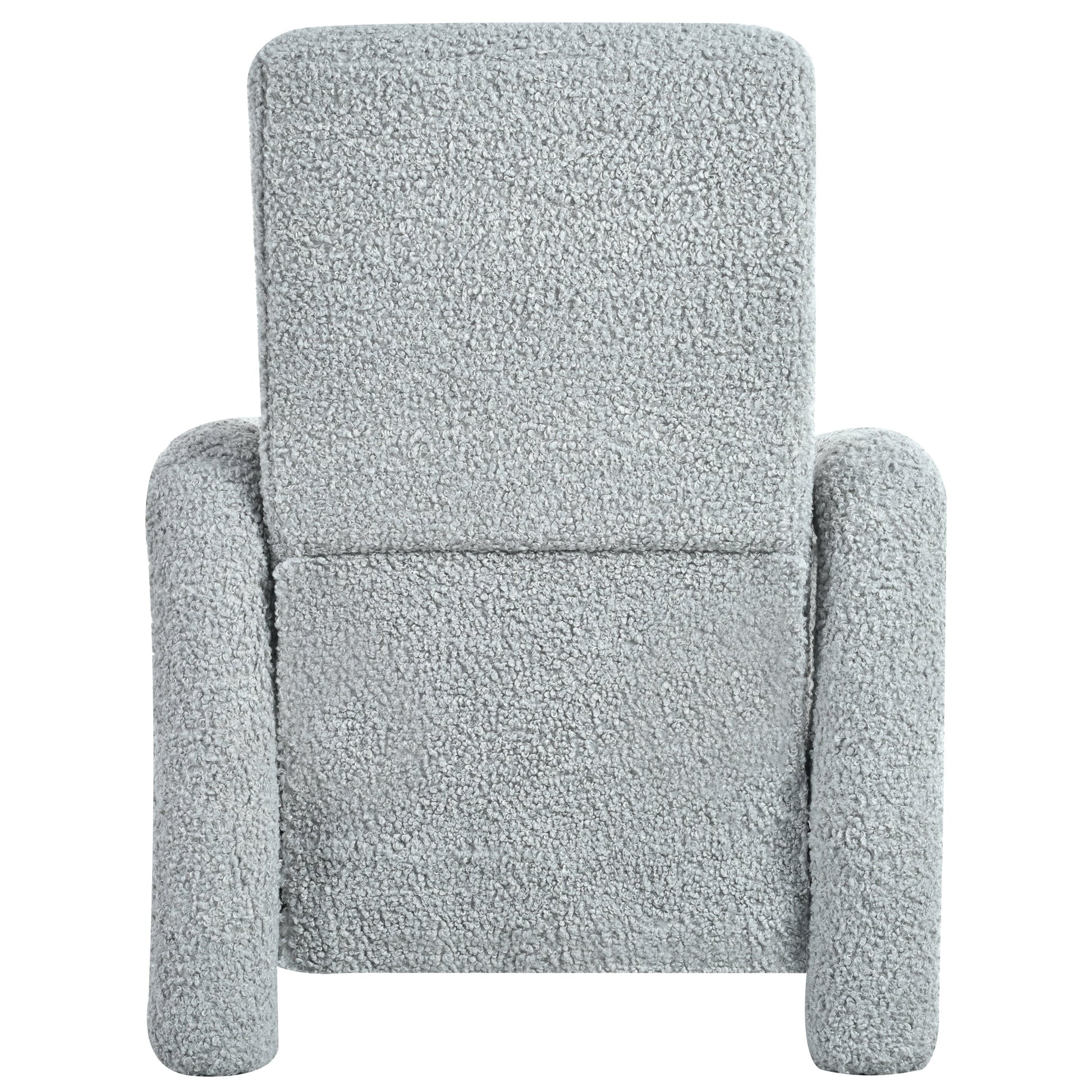 Fauteuil inclinable à dossier basculant, rembourré