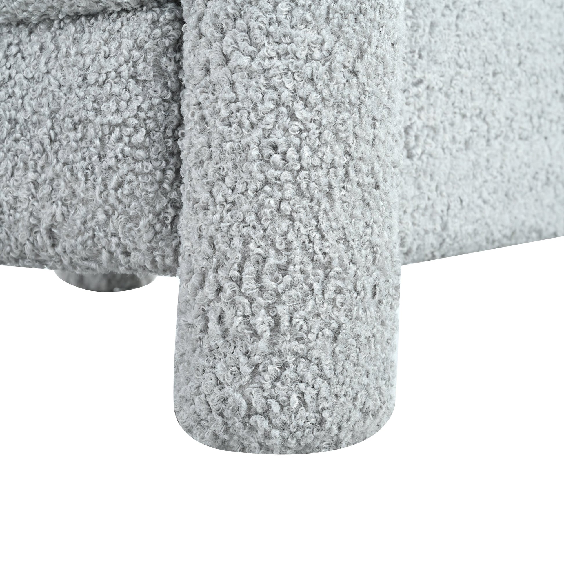 Fauteuil inclinable à dossier basculant, rembourré
