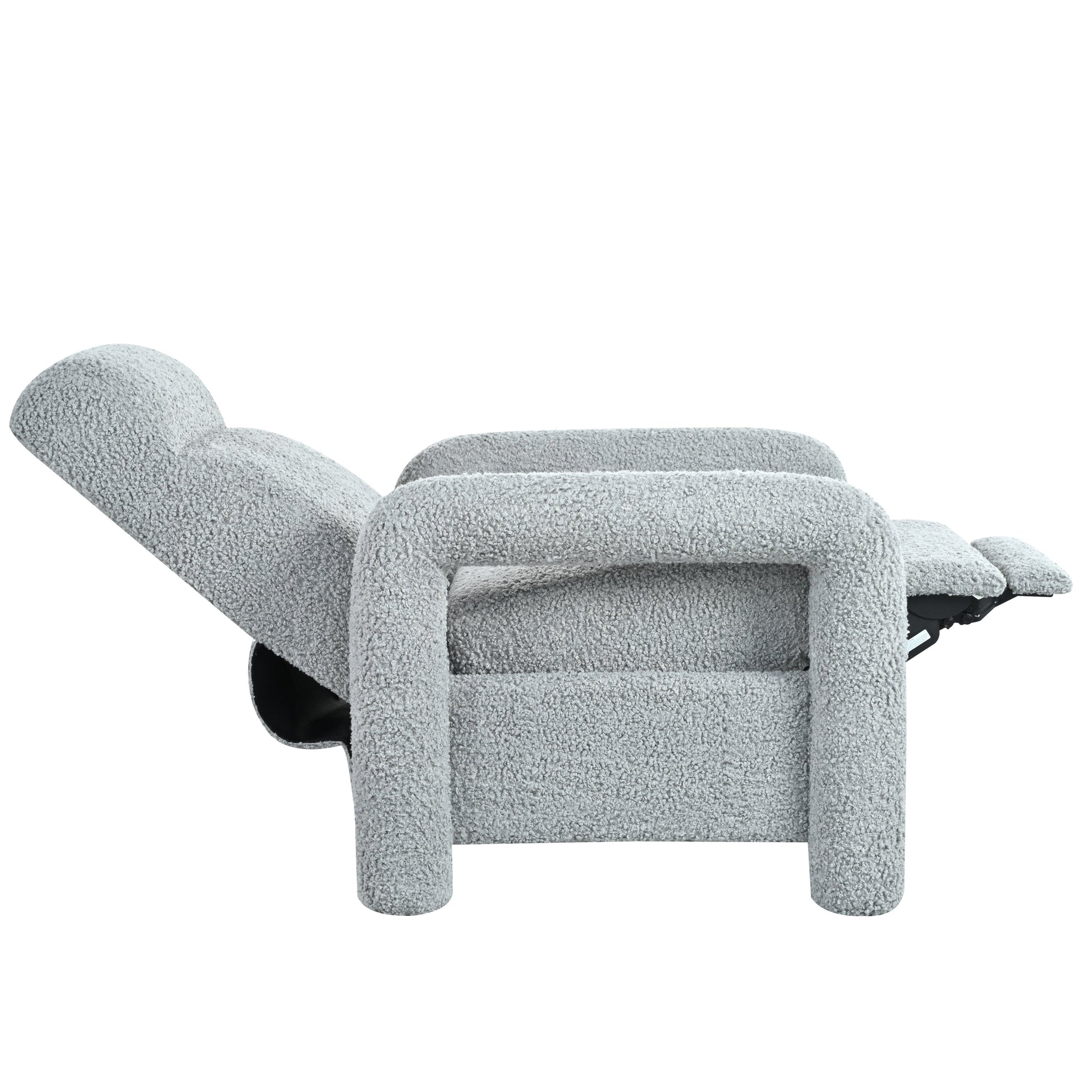 Fauteuil inclinable à dossier basculant, rembourré