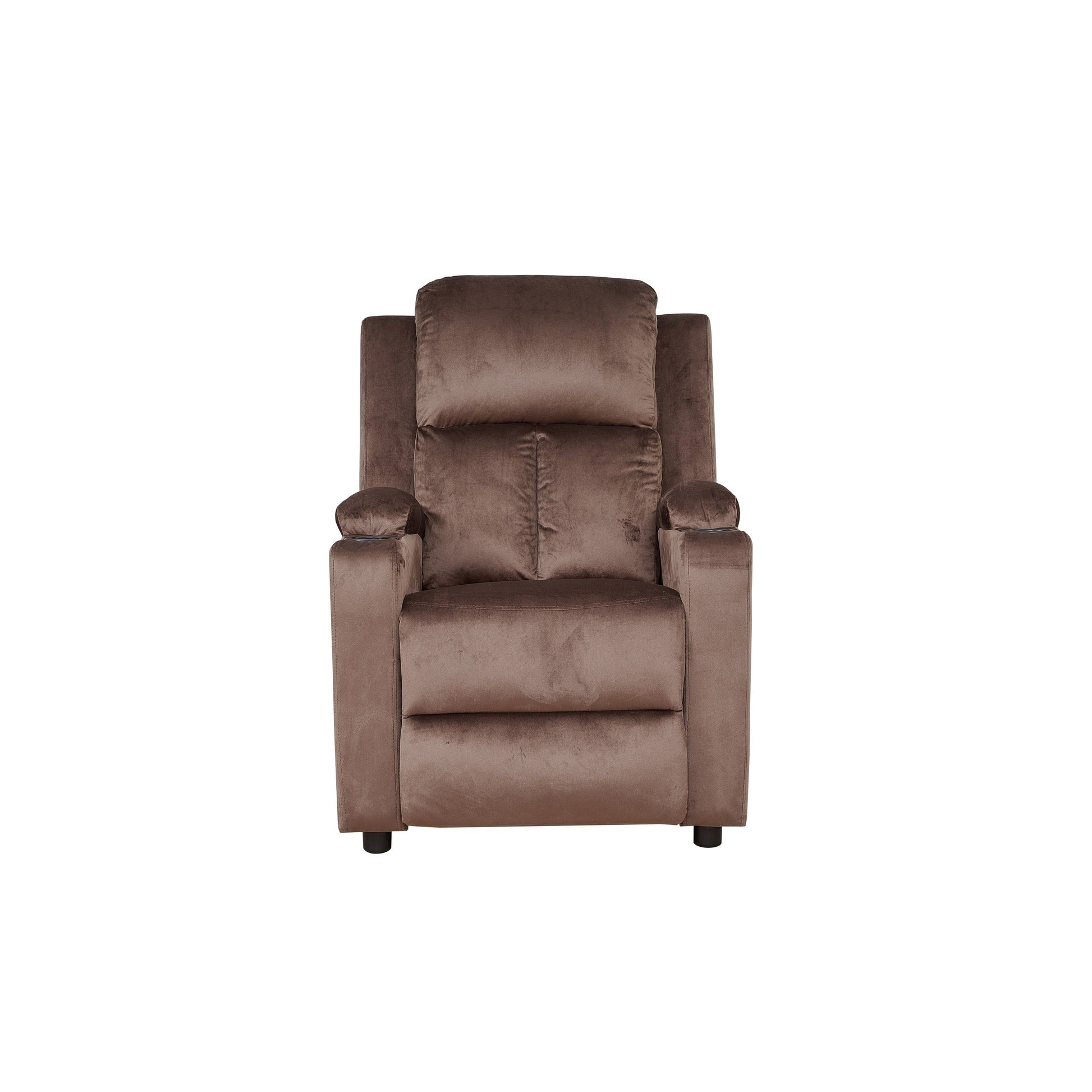 Fauteuil inclinable de 80 cm de large avec 2 porte-gobelets