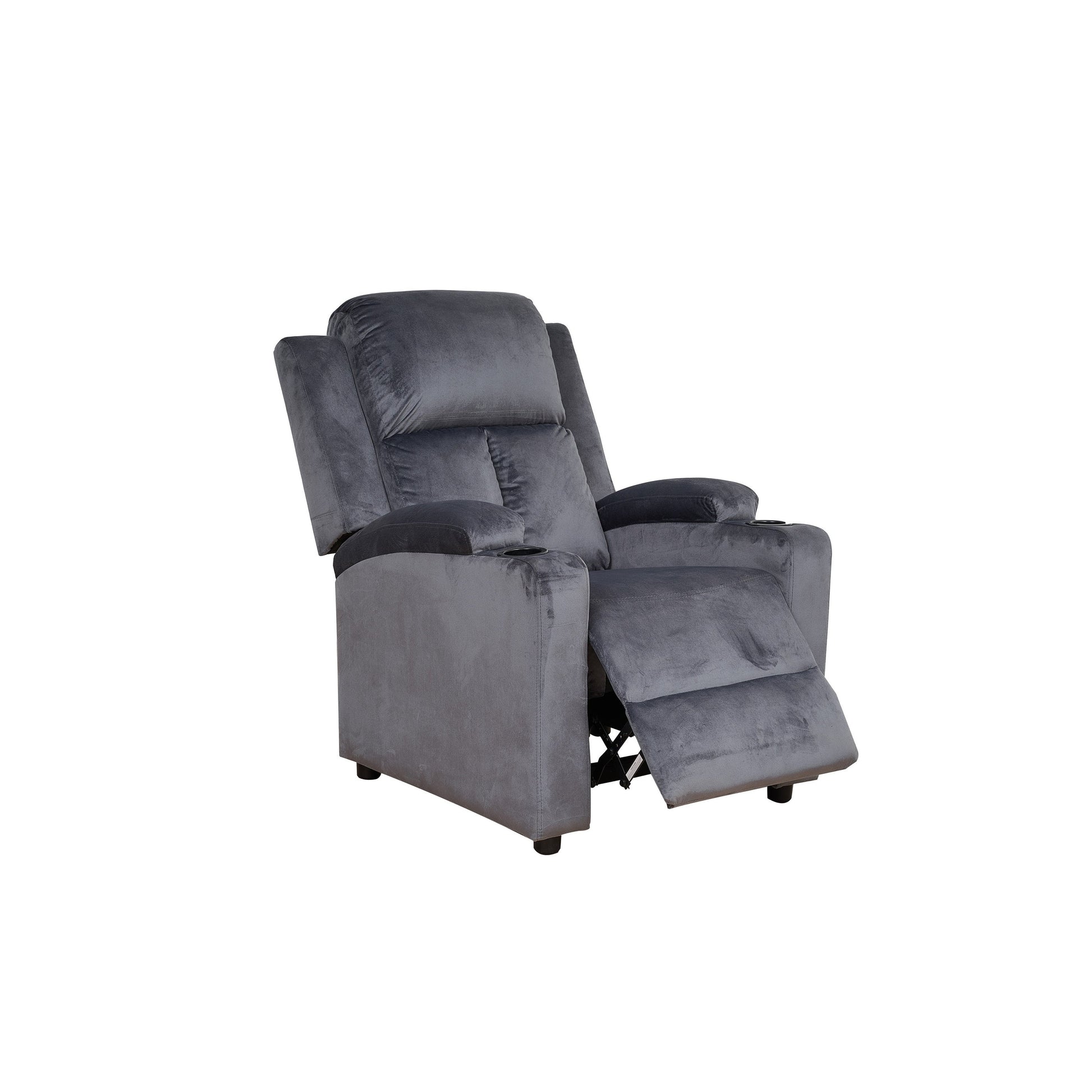 Fauteuil inclinable de 80 cm de large avec 2 porte-gobelets