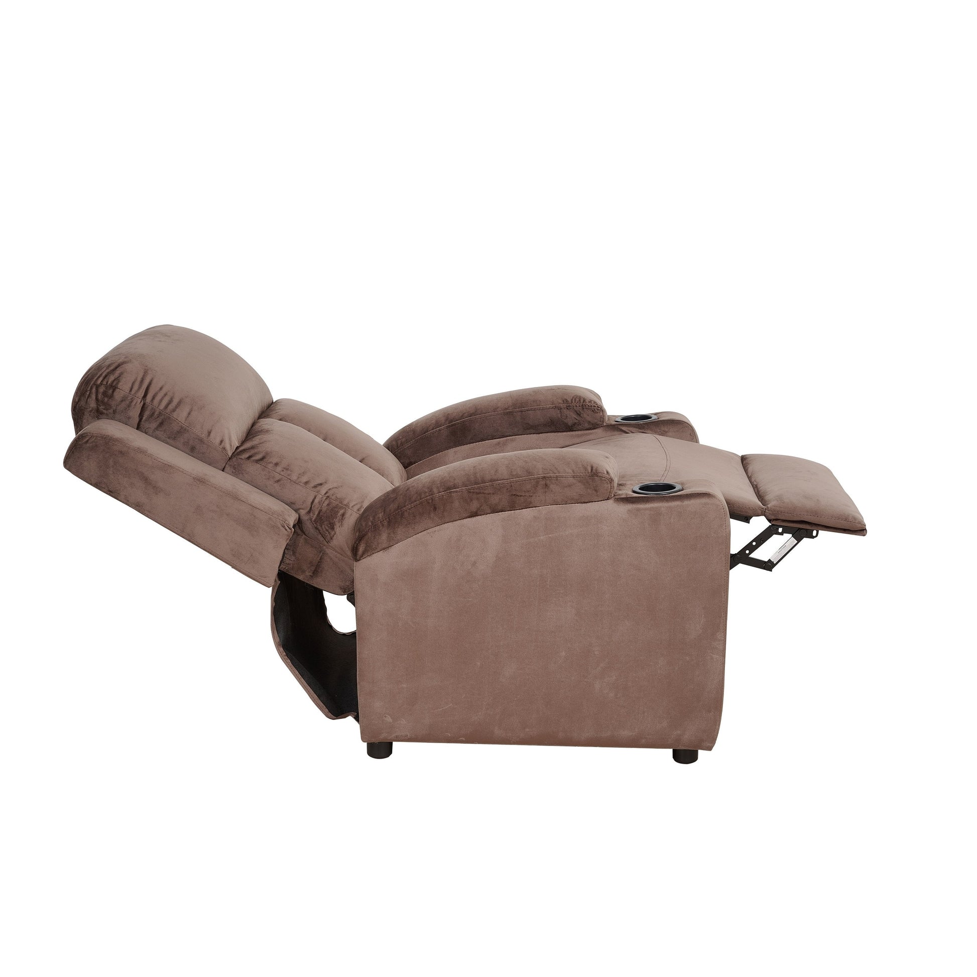 Fauteuil inclinable de 80 cm de large avec 2 porte-gobelets