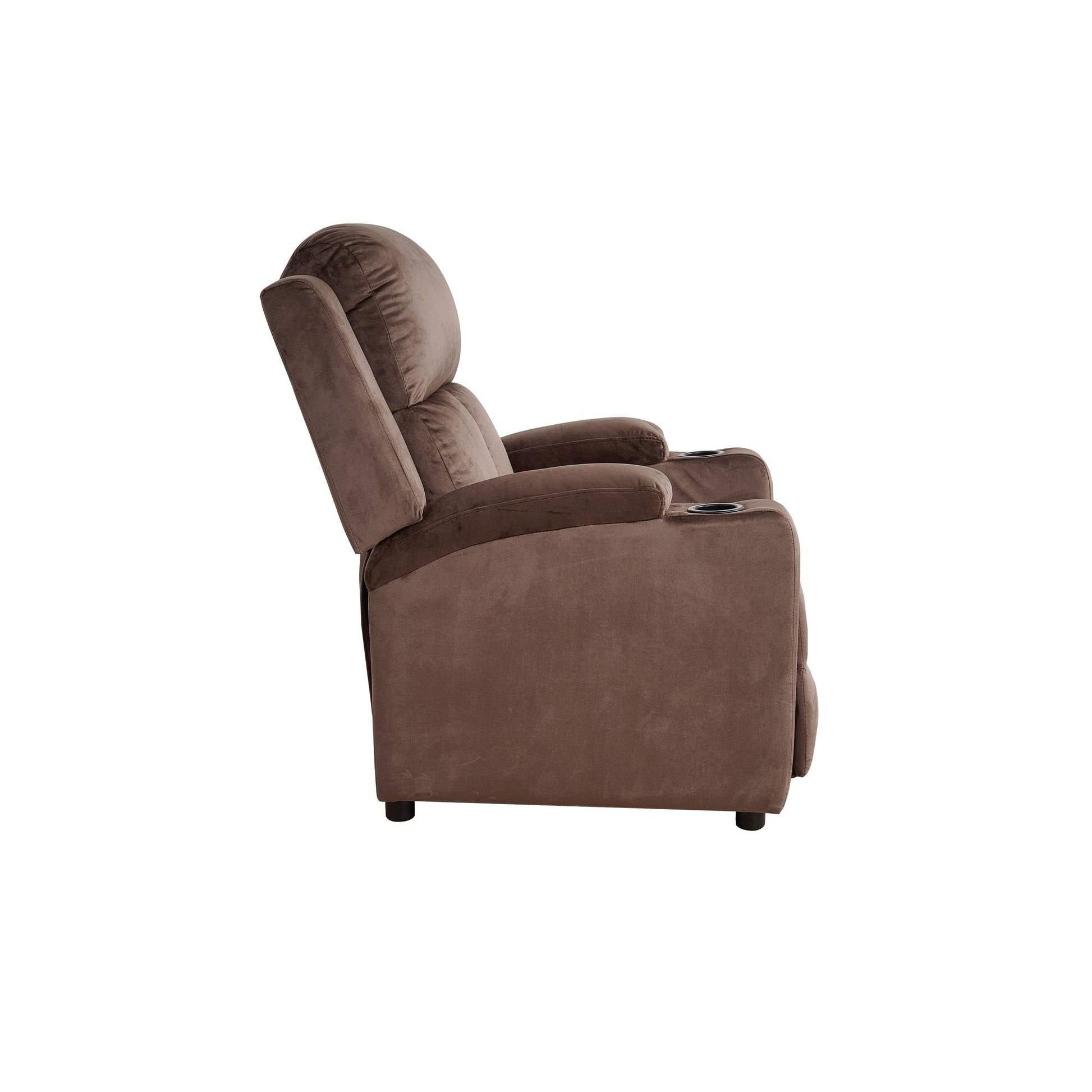 Fauteuil inclinable de 80 cm de large avec 2 porte-gobelets