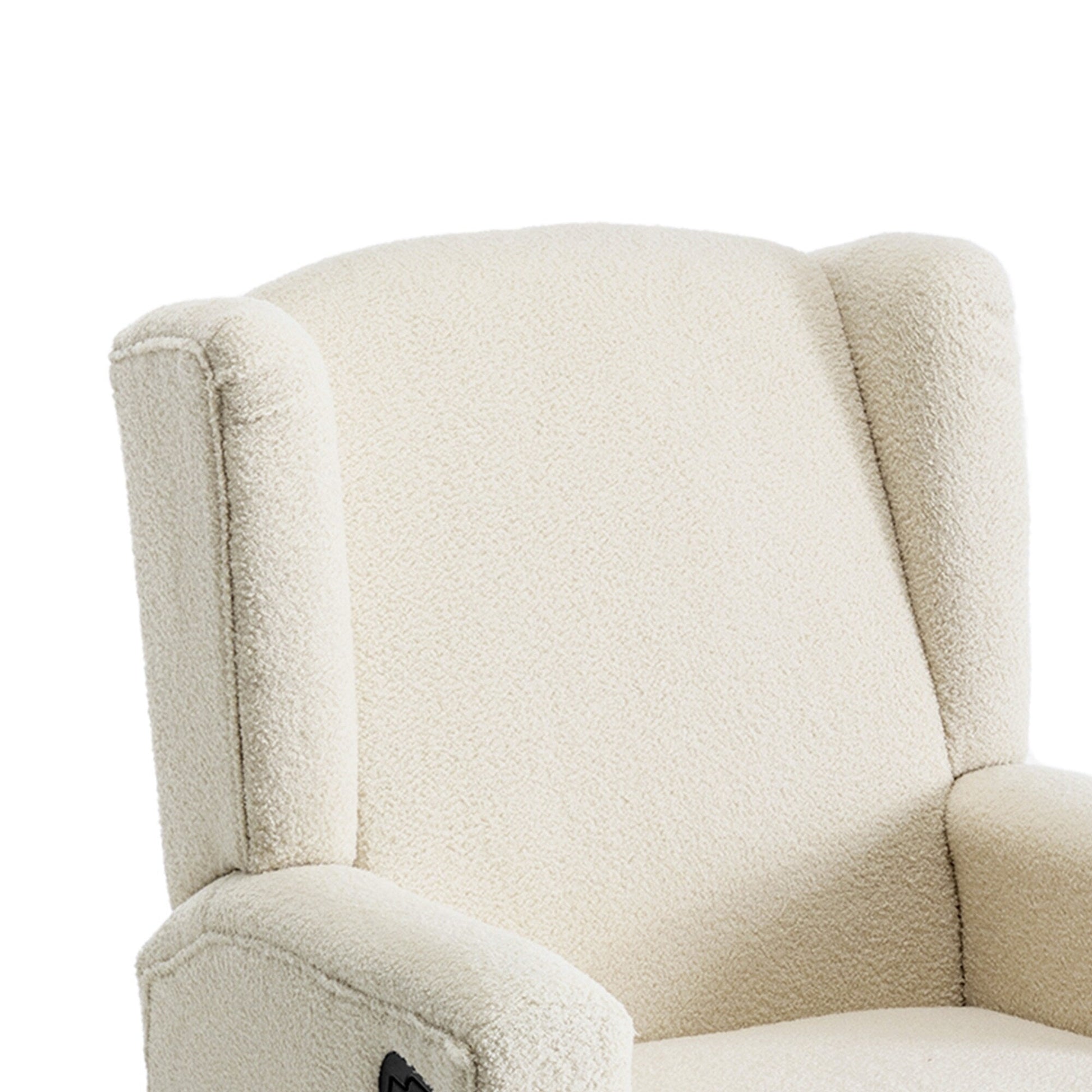 Ensemble de 2 chaises à bascule et à balancement manuelles, pivotantes et inclinables, 79 cm de large, pour chambre d'enfant.