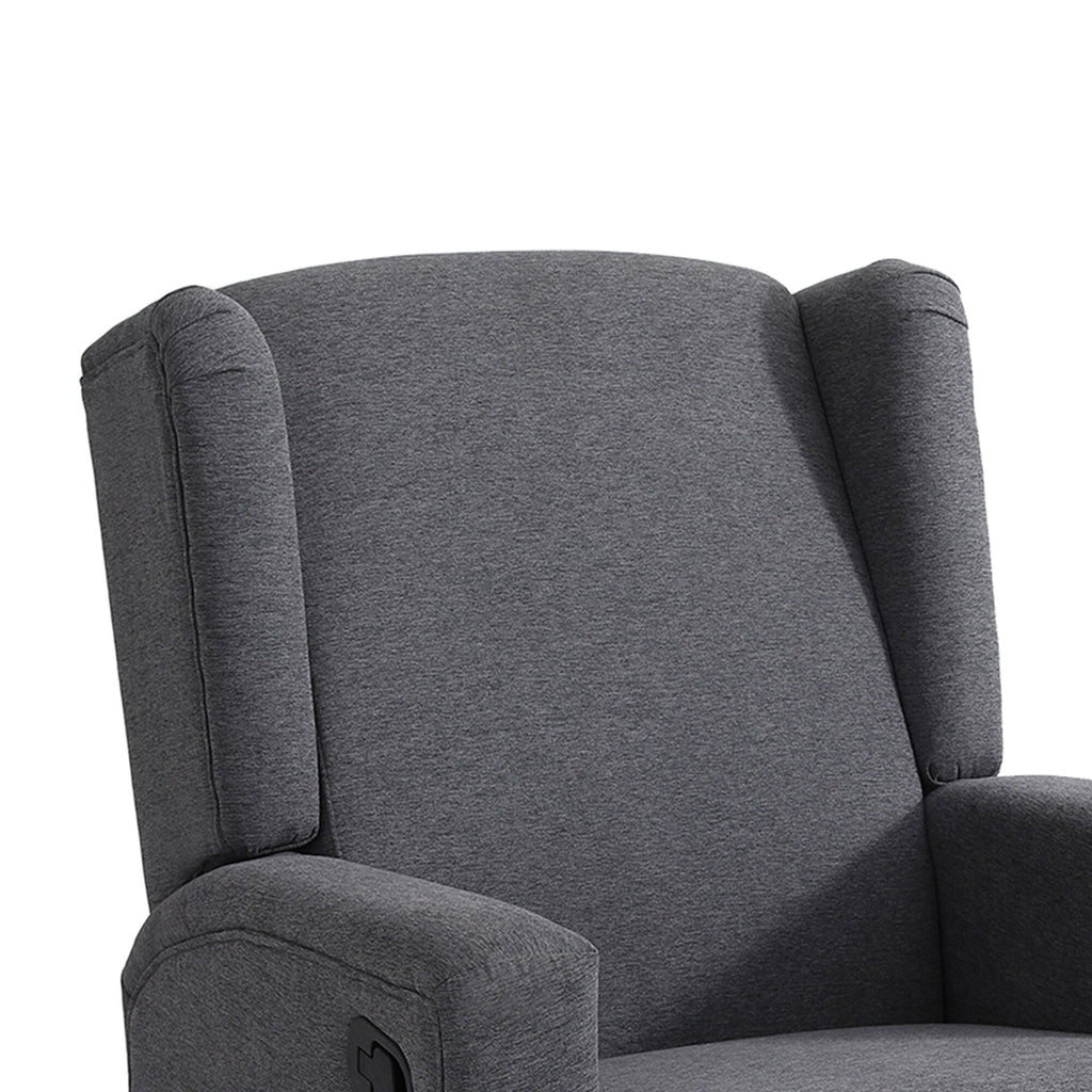 Ensemble de 2 chaises à bascule et à balancement manuelles, pivotantes et inclinables, 79 cm de large, pour chambre d'enfant.