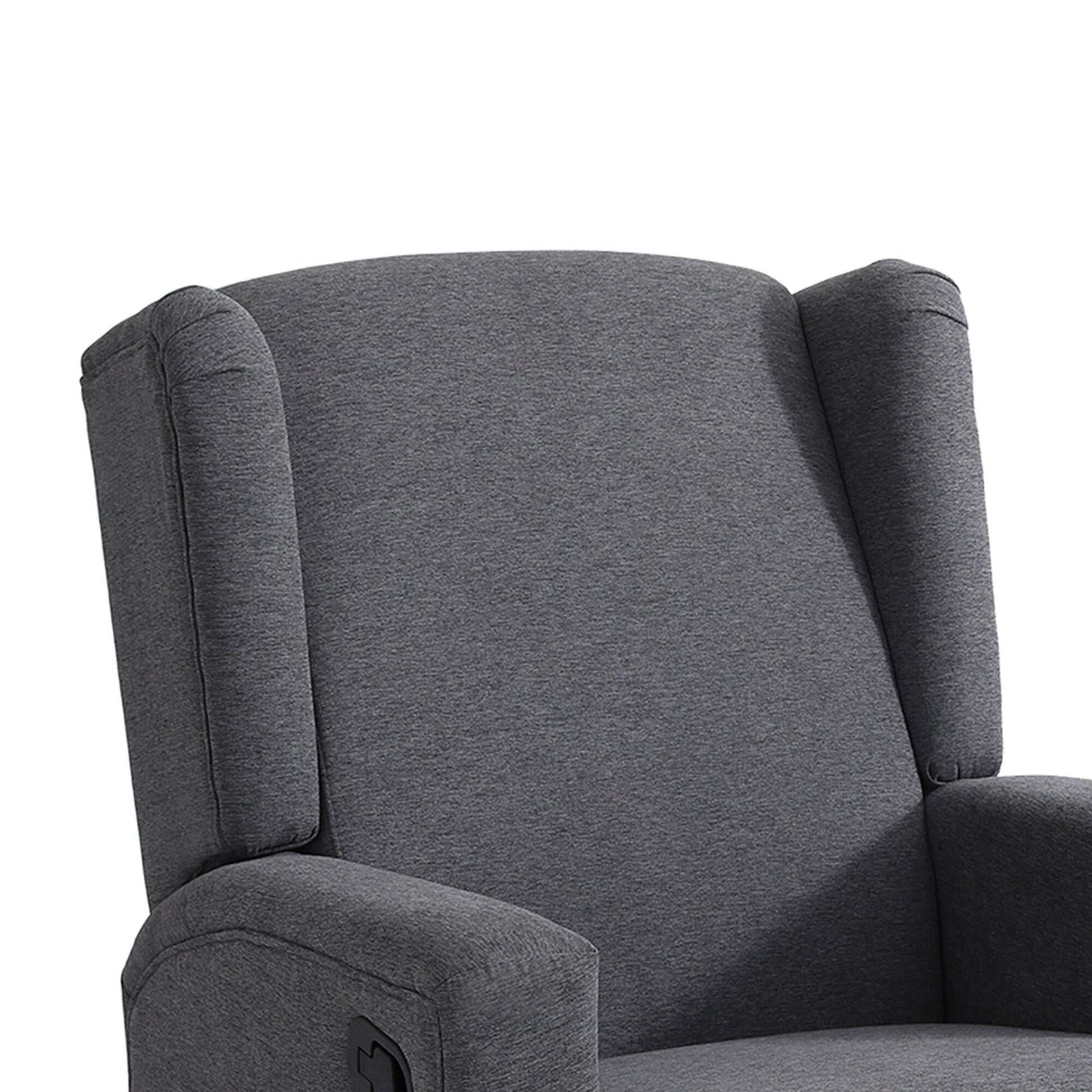 Ensemble de 2 chaises à bascule et à balancement manuelles, pivotantes et inclinables, 79 cm de large, pour chambre d'enfant.