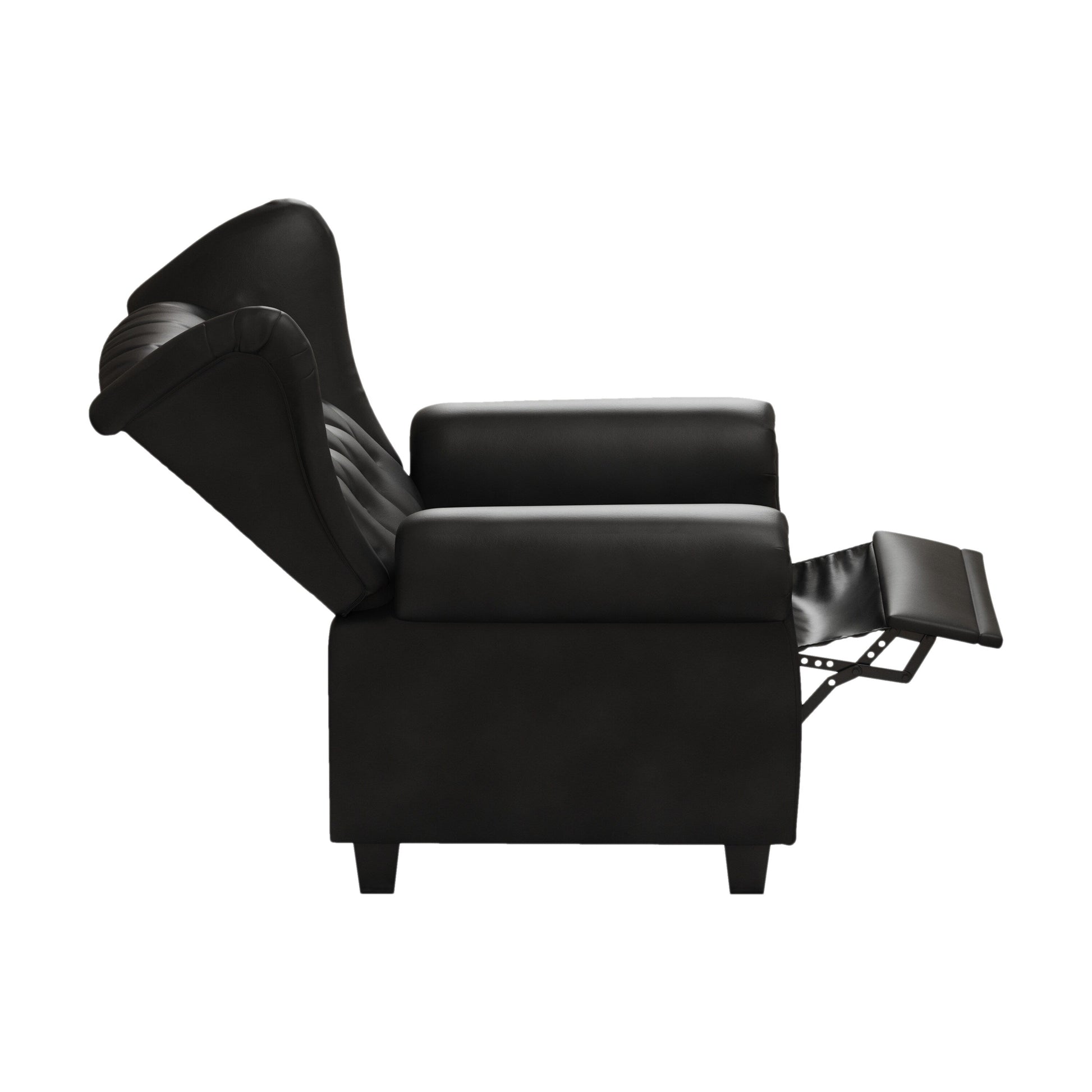 Fauteuil à accoudoirs capitonnés réglable avec pieds robustes 35.04
