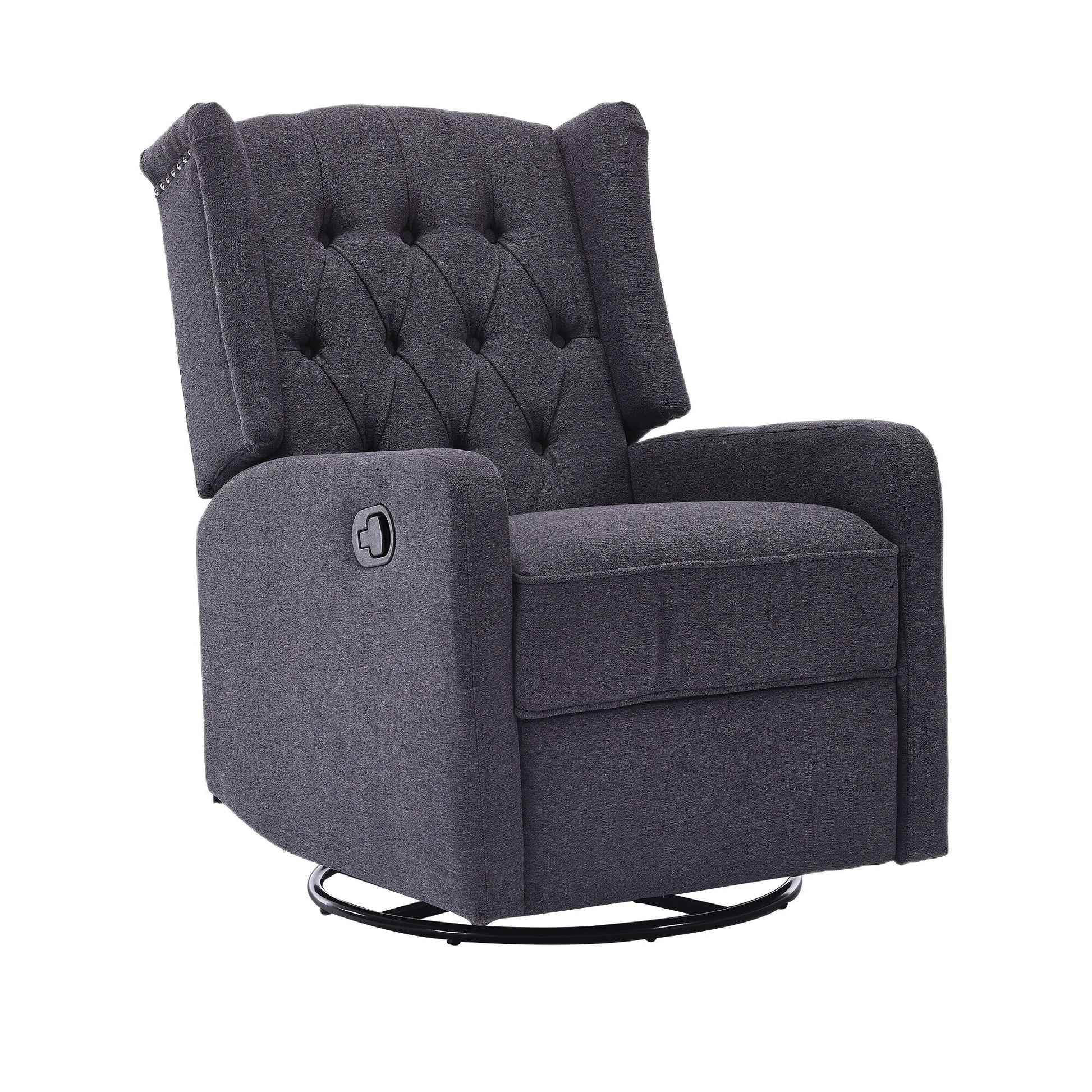 360 Degree Swivel Nursery Rocking Chair