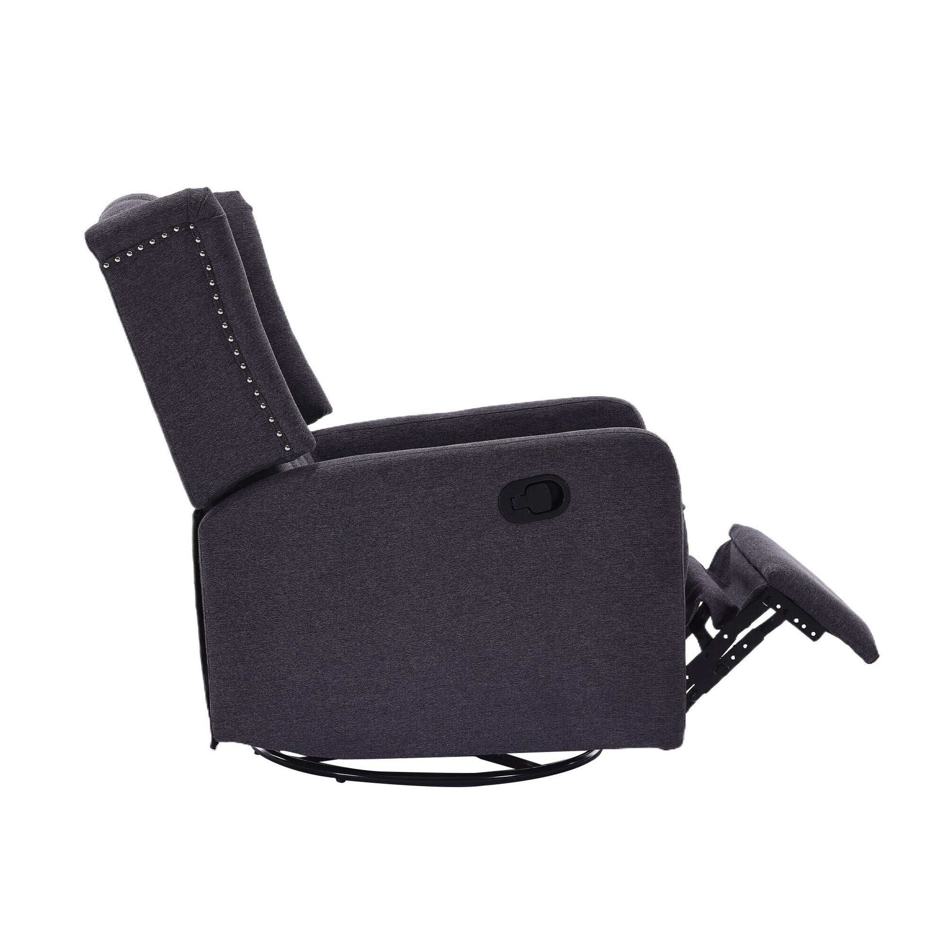 360 Degree Swivel Nursery Rocking Chair