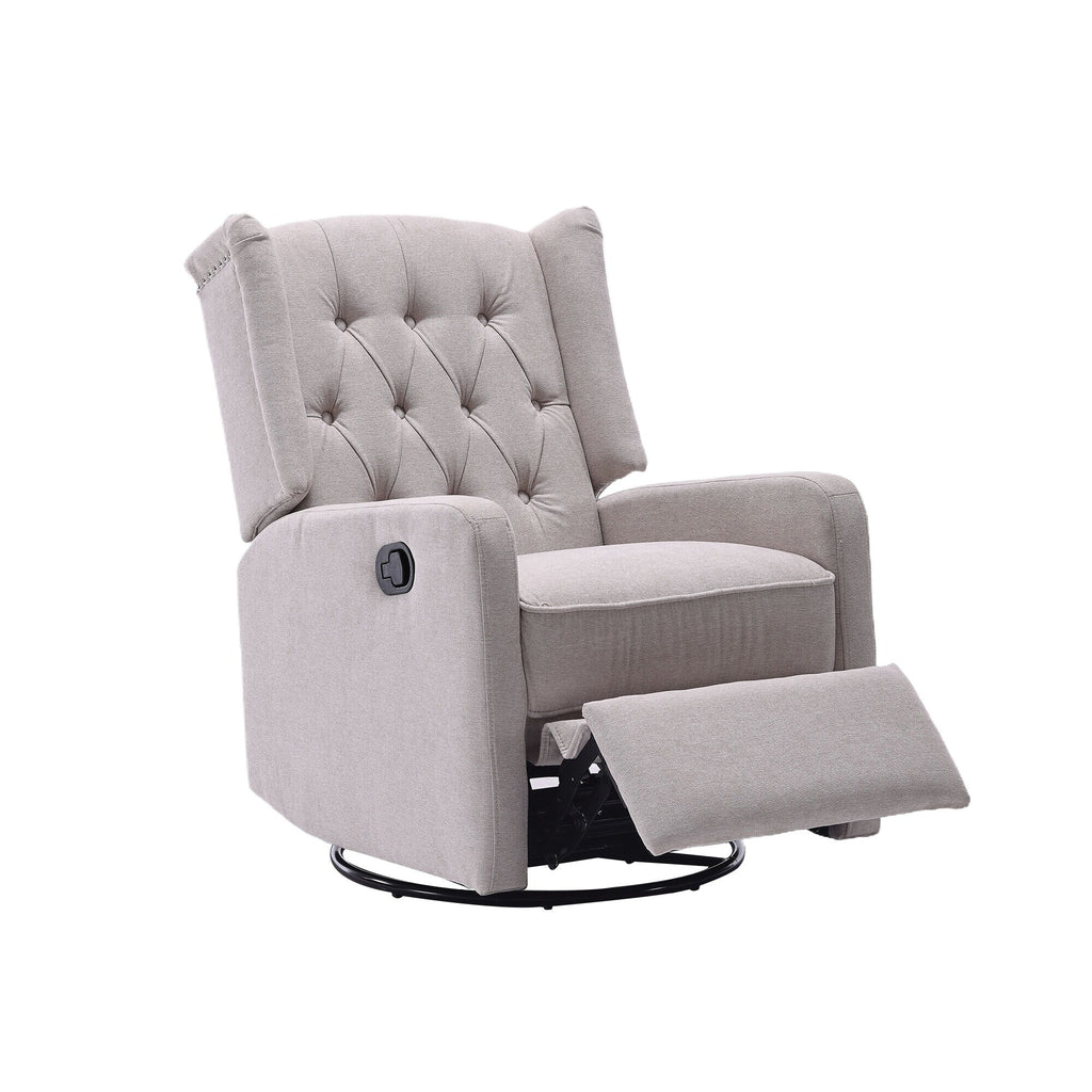 360 Degree Swivel Nursery Rocking Chair