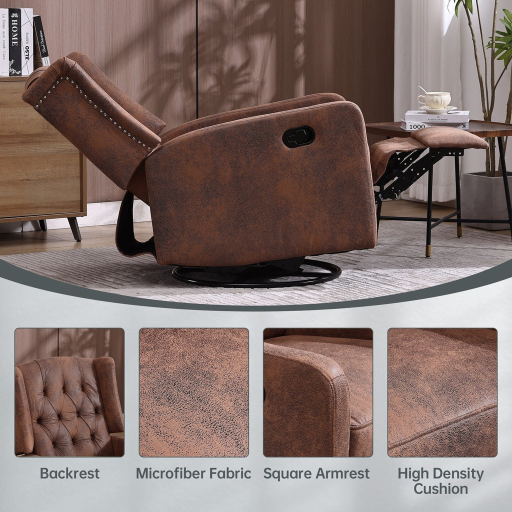 Fauteuil basculant pivotant à 360 degrés pour chambre d'enfant