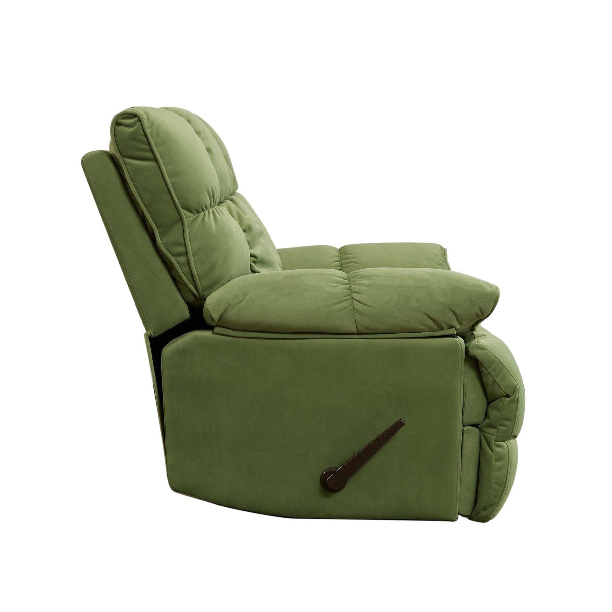 Fauteuil inclinable pivotant à 360°, revêtement en tissu, basculant et inclinable, canapé-lit simple et confortable avec soutien lombaire pour le salon.