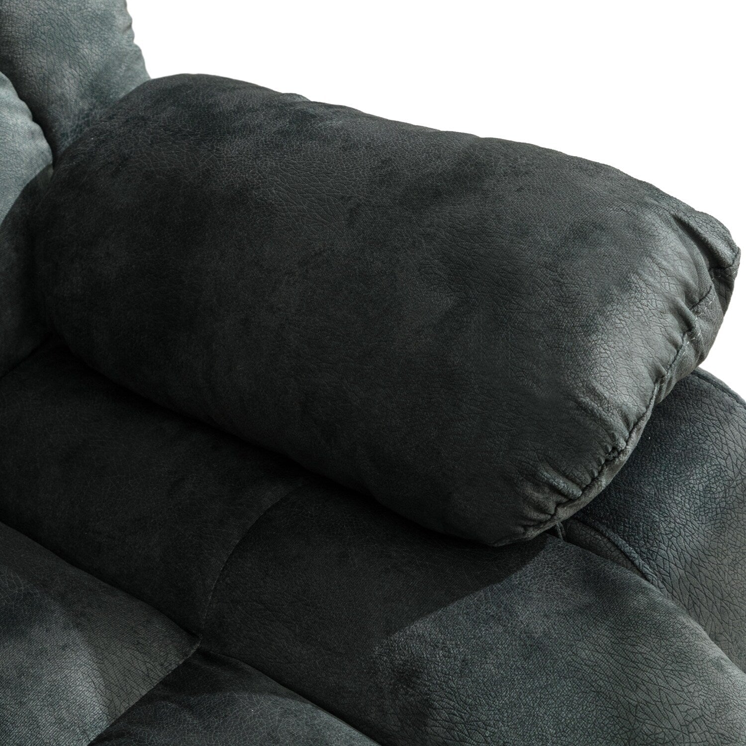 Fauteuil inclinable à massage manuel oscillant rotatif à 360° avec chaleur et vibration