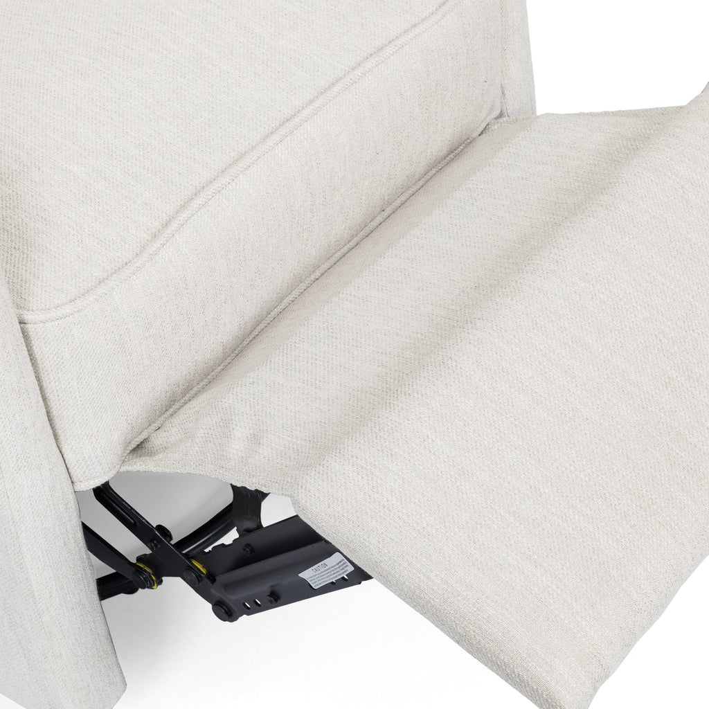 360° Rotation Lounge Chair with Classic Style for Living Room or Bedroom, Lever-Control Recliner for Reading & Relaxation