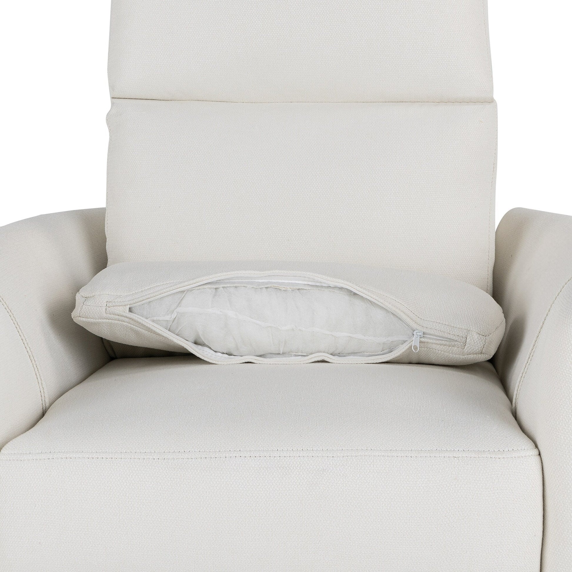 Fauteuil inclinable manuel pivotant à 360° avec fonction basculante et dossier réglable