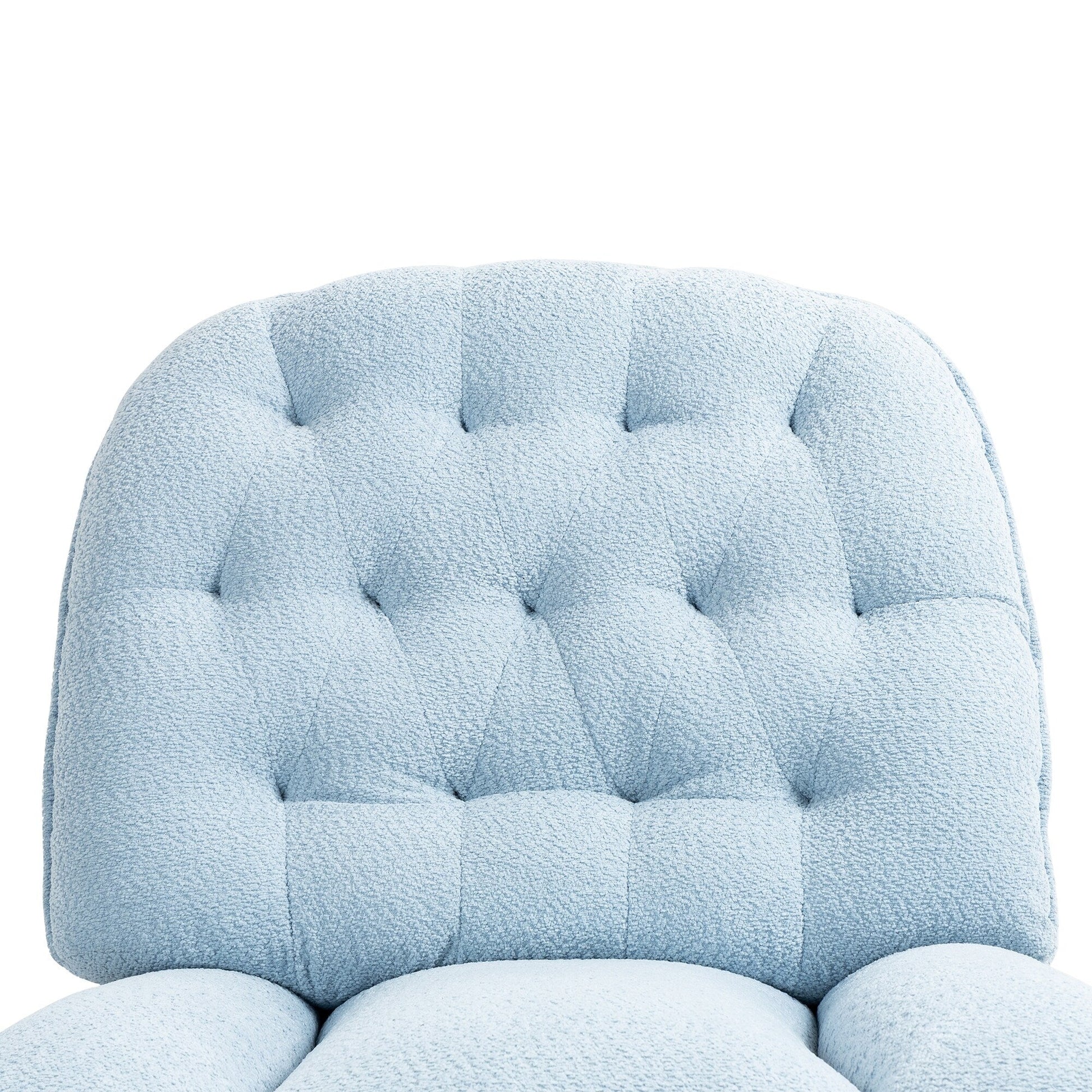 Lot de 2 chaises de salon inclinables pivotantes à 360 degrés et réglables.