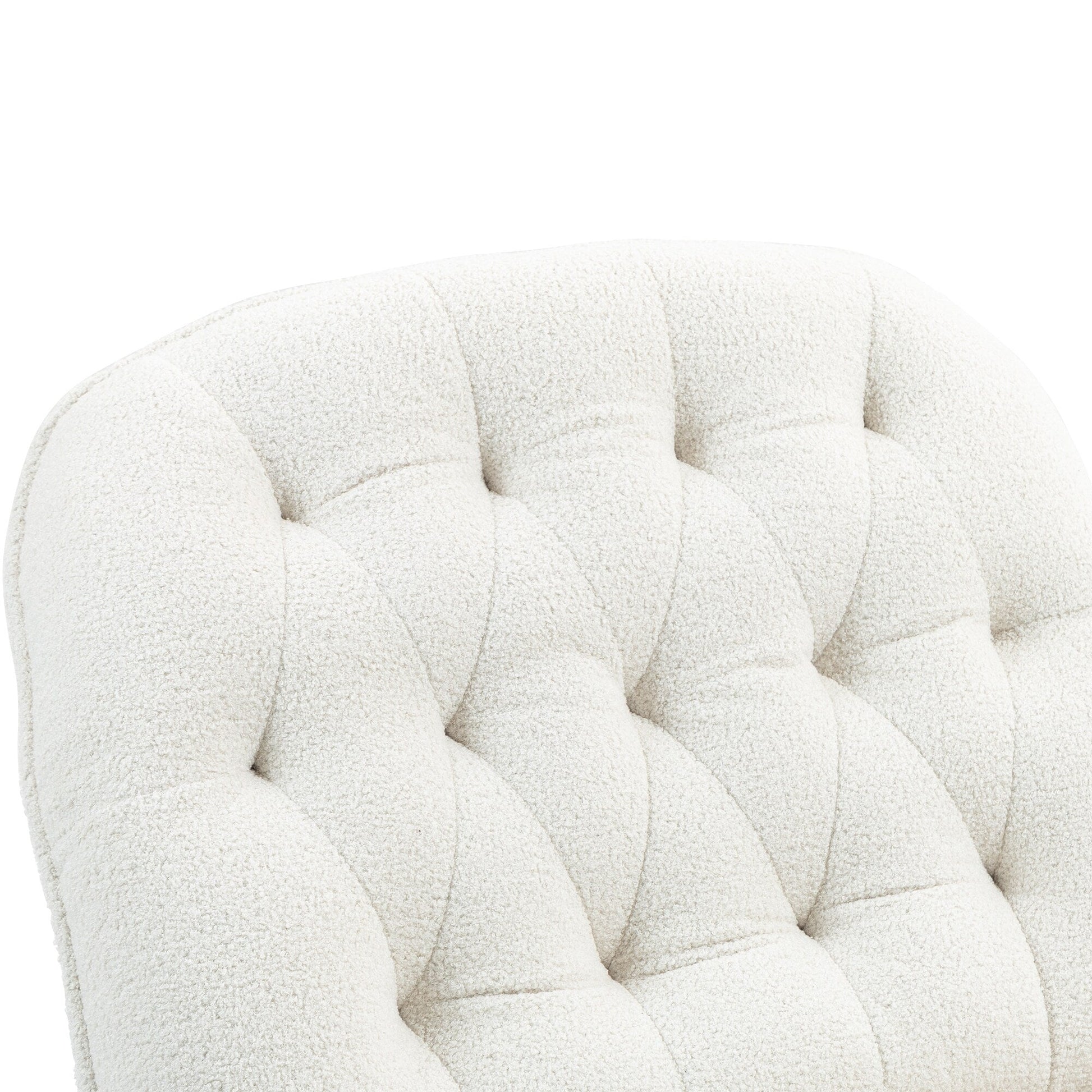 Lot de 2 chaises de salon inclinables pivotantes à 360 degrés et réglables.