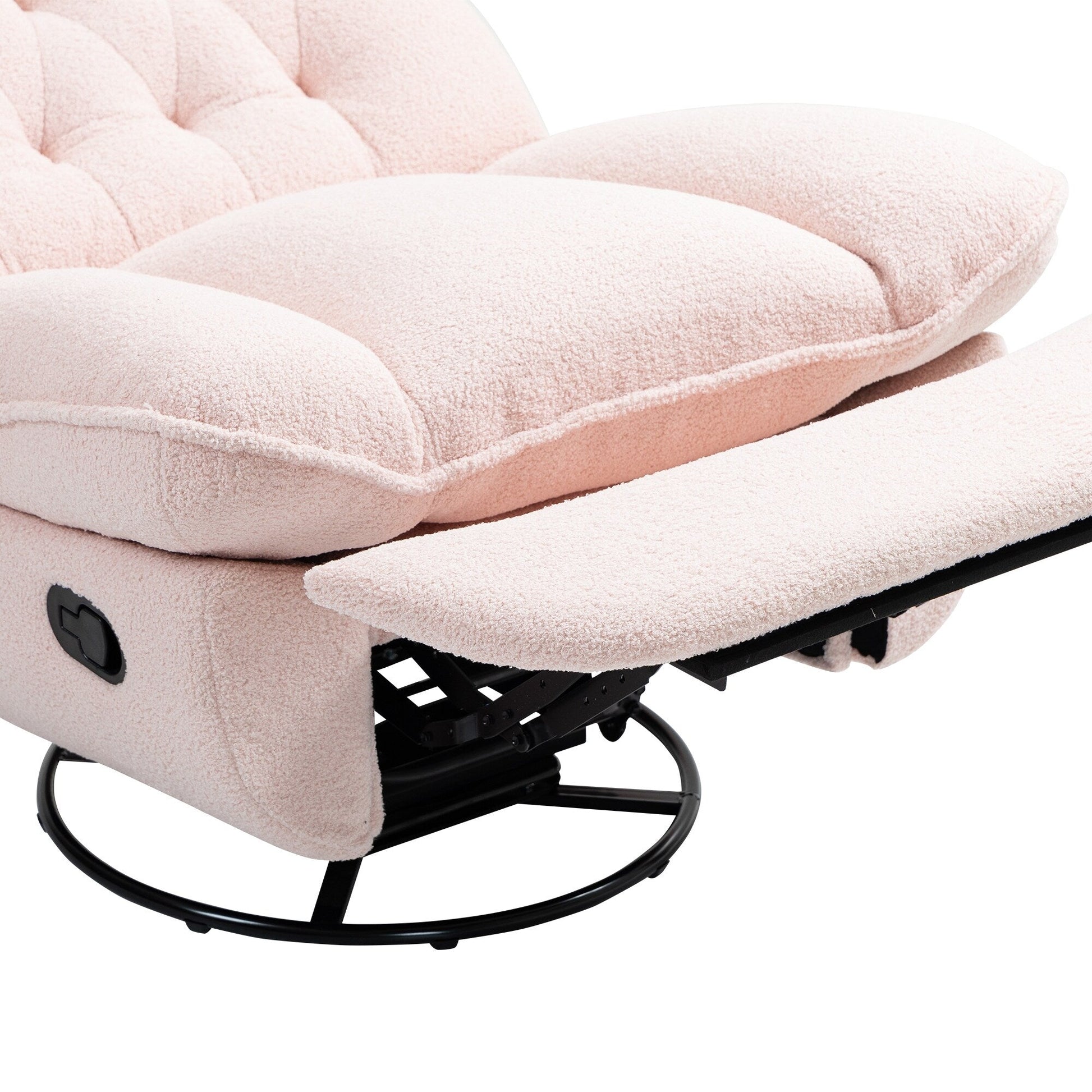 Lot de 2 chaises de salon inclinables pivotantes à 360 degrés et réglables.