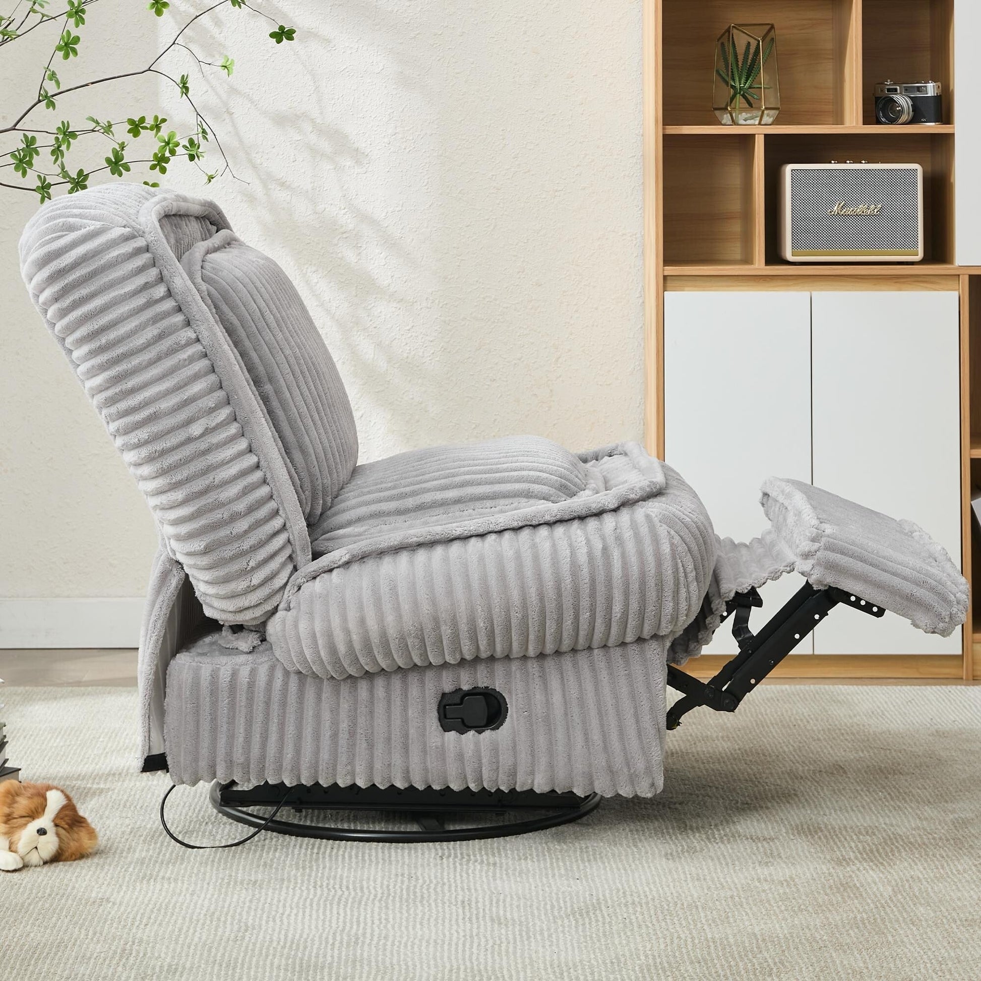 Sofa basculant pivotant à 360°, canapé inclinable, fauteuil basculant manuel sans accoudoirs, pour salon ou bureau.