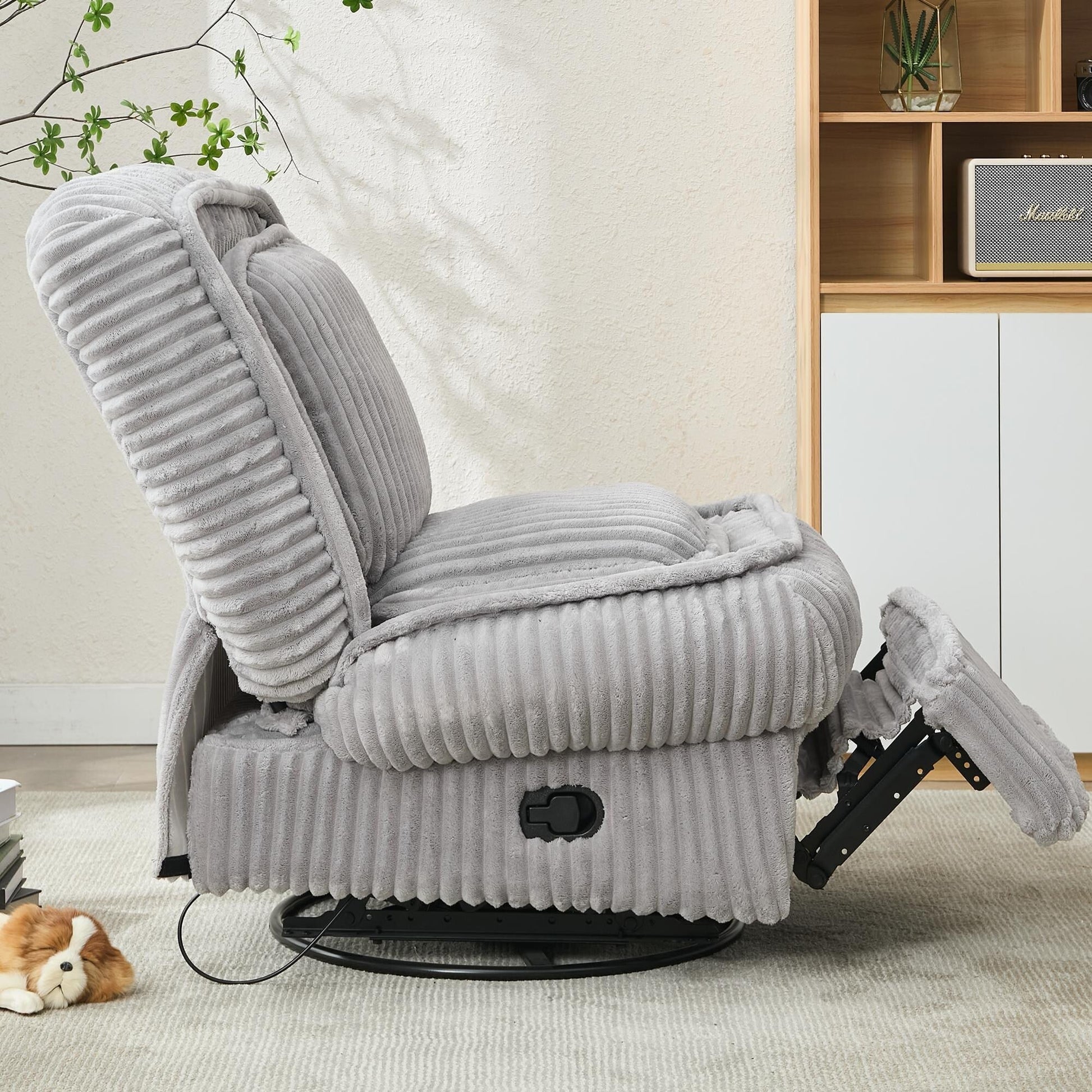 Sofa basculant pivotant à 360°, canapé inclinable, fauteuil basculant manuel sans accoudoirs, pour salon ou bureau.